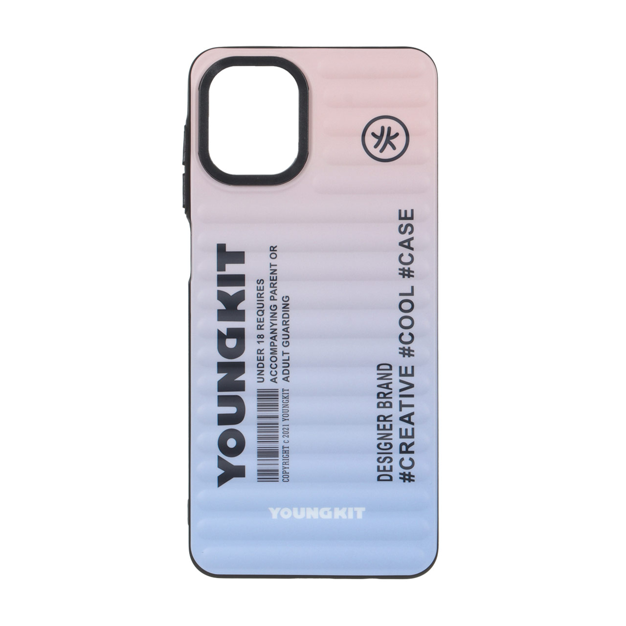 قاب طرح گرادیانت شیاردار Youngkit مناسب برای سامسونگ گلکسی A07