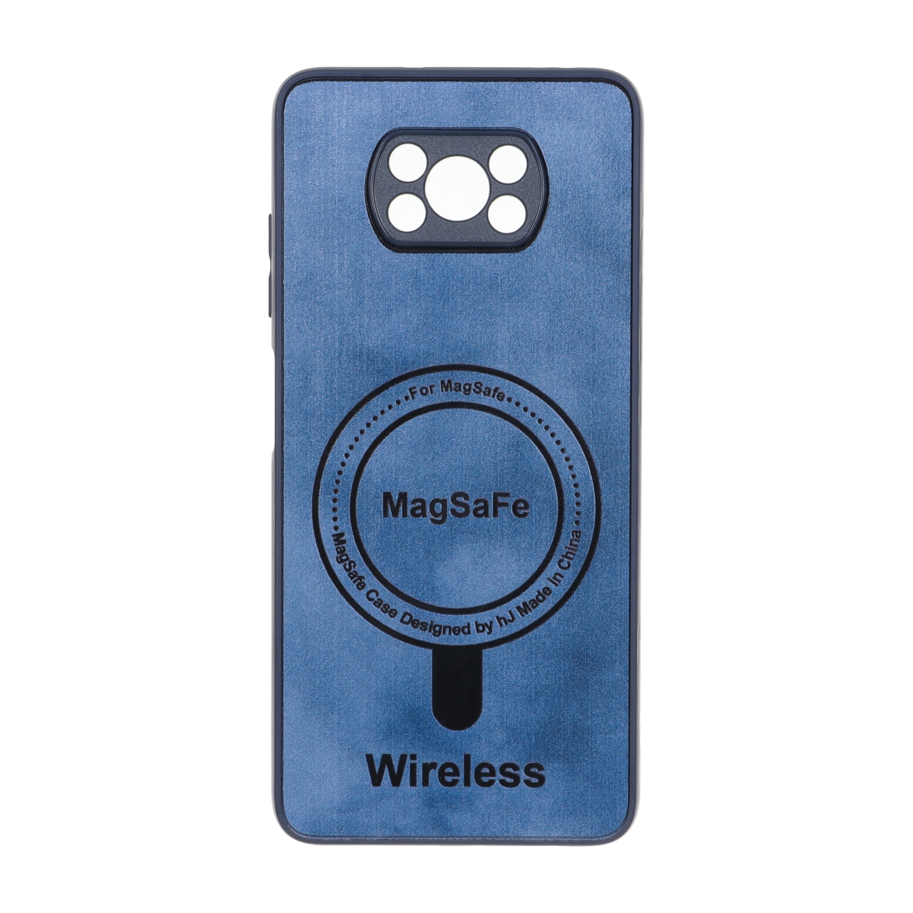 قاب طرح مگ سیف Wireless محافظ لنز برجسته مناسب برای شیائومی پوکو X3 / پوکو X3 پرو / پوکو X3 NFC آبی