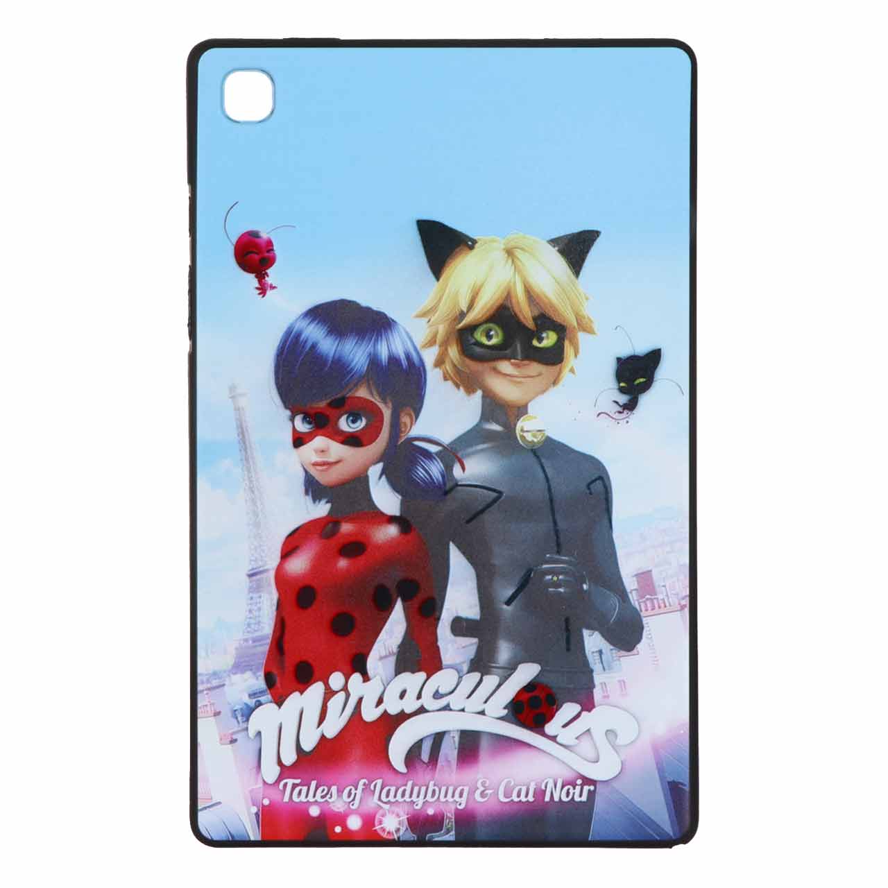 قاب طرح Miraculous Ladybug و Cat Noir فانتزی ژله ای مناسب برای تبلت سامسونگ گلکسی تب A7 10 SM-T505