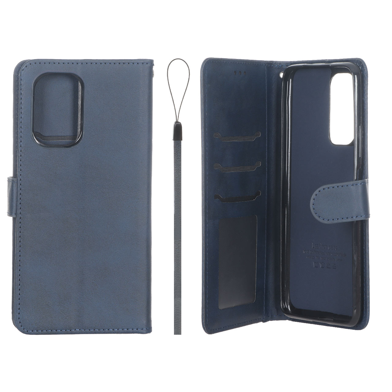 کیف موبایل مگنتی درجه یک داخل خز MNC Plus مدل Xiaomi Poco F3 / Redmi Mi 11i / Redmi K40 - سرمه ای