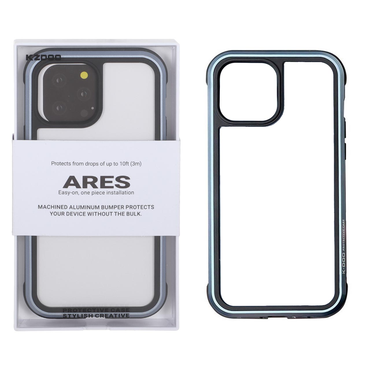 قاب KDoo ARES آبی مناسب برای آیفون 13 پرو مکس
