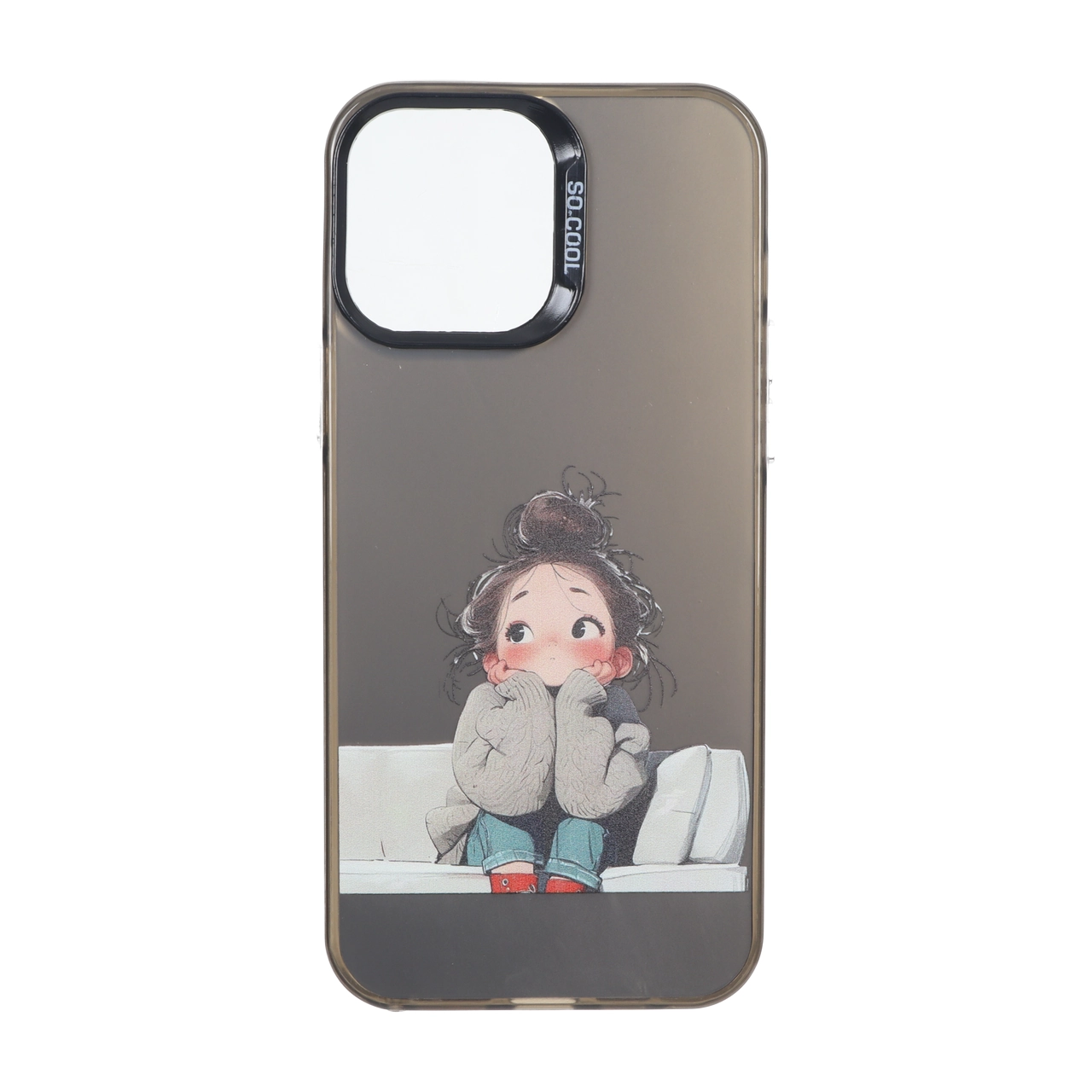 قاب SO COOL دودی cute مدل Apple iPhone 13 Pro Max - طرح 413