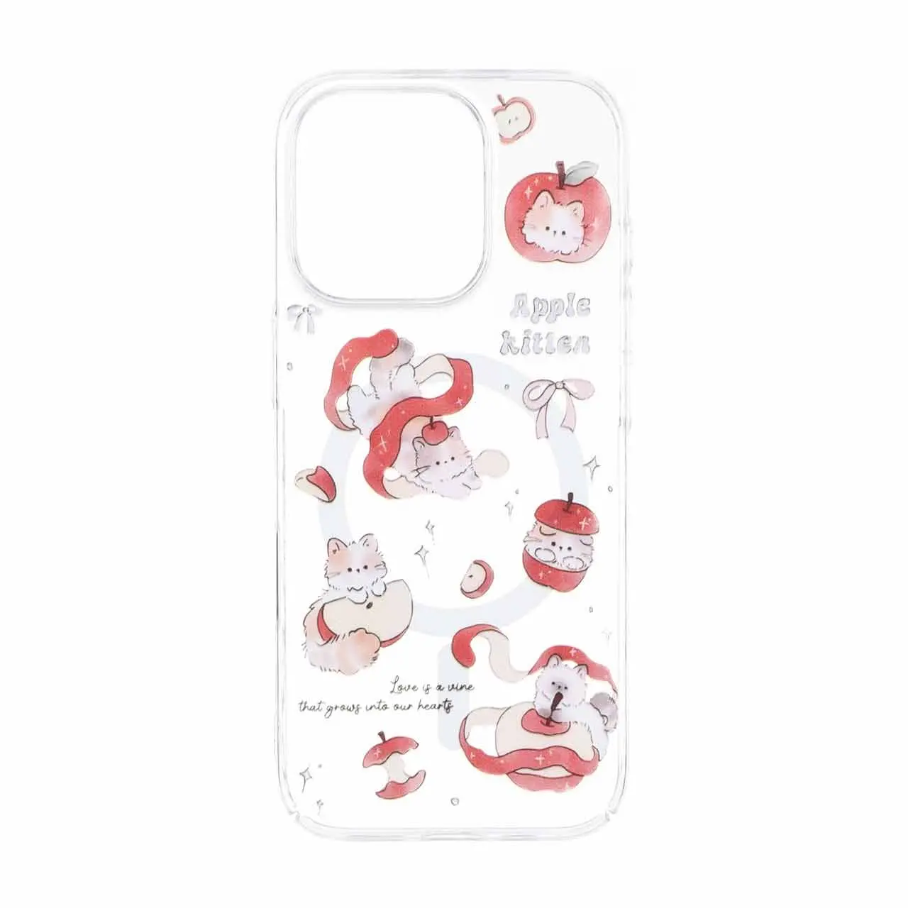 قاب Cute کریستالی طرح مگ سیف Apple iPhone 16 Pro - کد 658