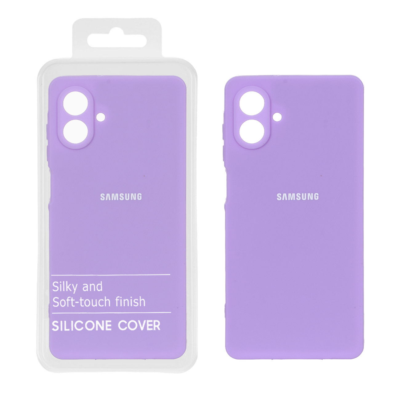 قاب سیلیکونی HighCopy مدل Samsung Galaxy A07 - یاسی (پک دار) - PL