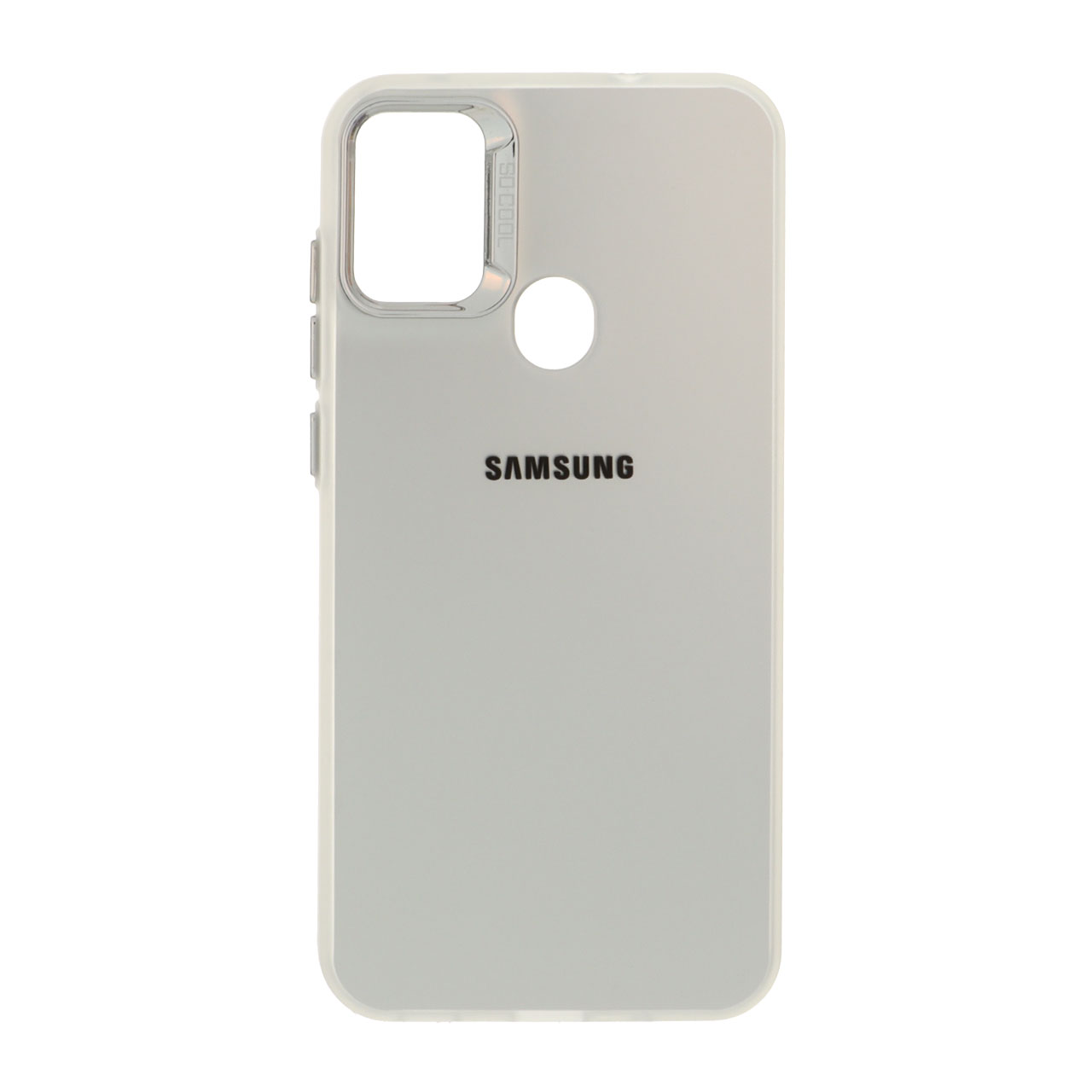 قاب SO COOL لنز متال لوگودار Samsung Galaxy A11 / M11 - نقره ای