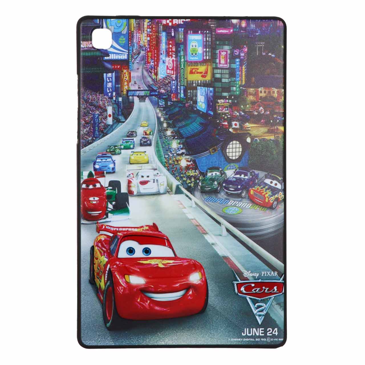 قاب ژله ای فانتزی طرح Cars 2 مناسب برای تبلت سامسونگ گلکسی تب A7 10 اینچ SM-T505