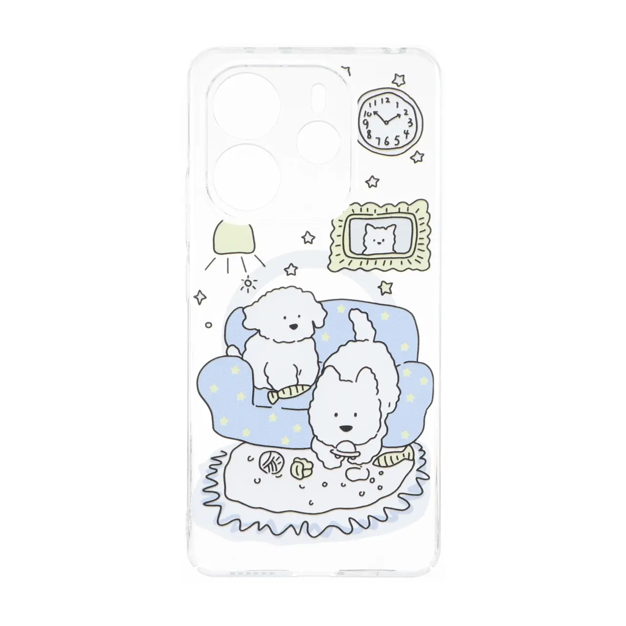 قاب Cute کریستالی طرح مگ سیف محافظ لنزدار Xiaomi Redmi Note 14 4G - کد 81