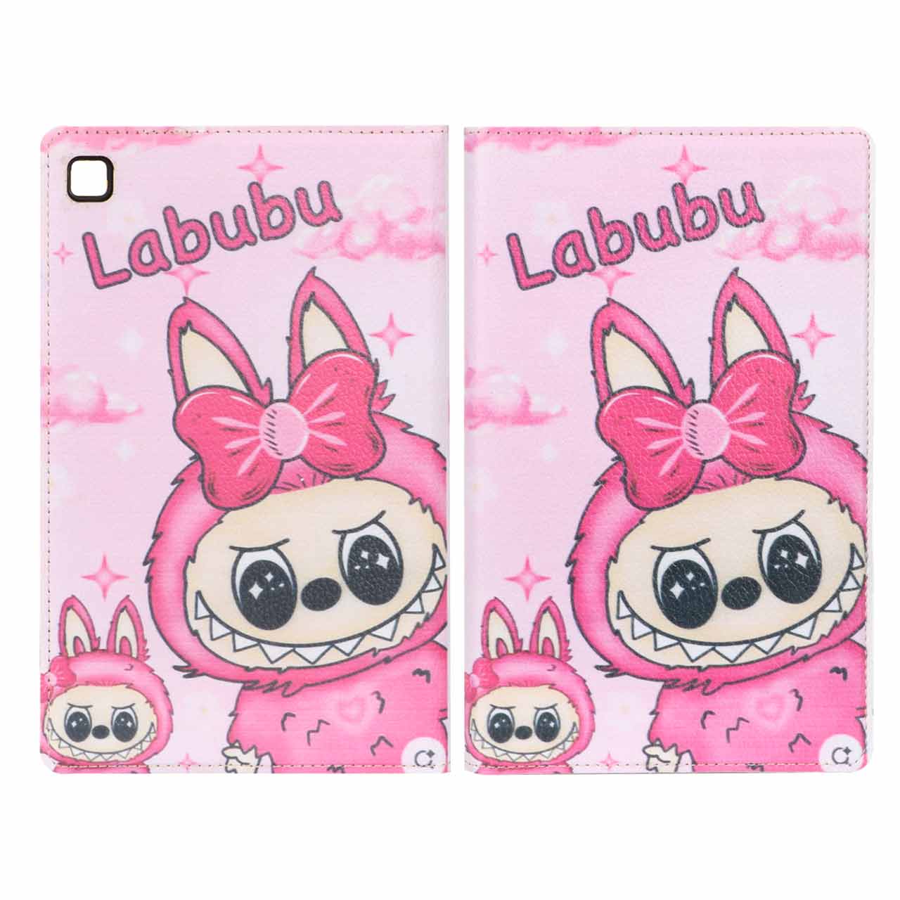 کیف تبلت طرح Labubu (لابوبو) فانتزی مناسب برای تبلت سامسونگ گلکسی Tab A7 Lite (مدل T225)