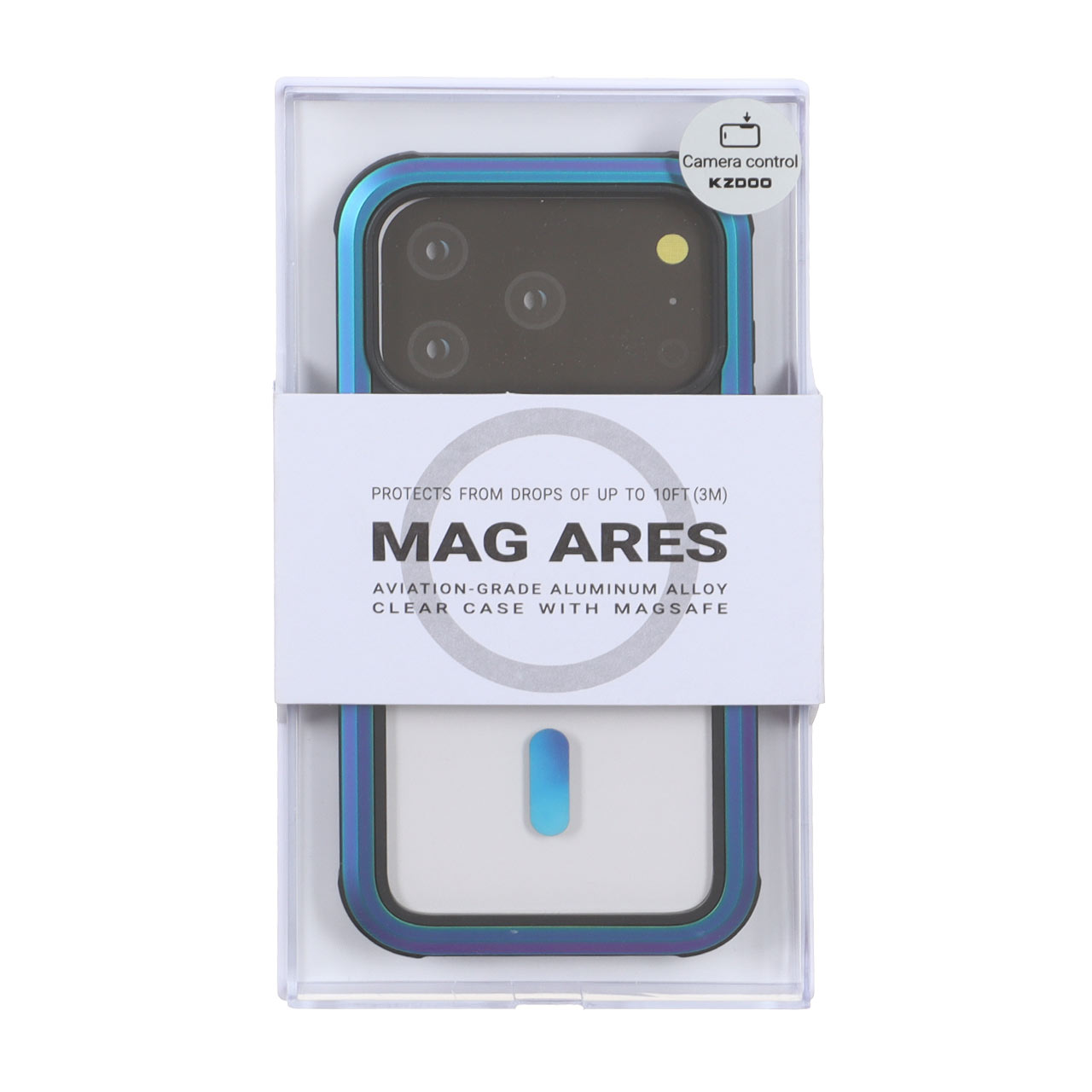 قاب Original KZDoo MAG Ares مدل Apple iPhone 17 Pro - هفت رنگ