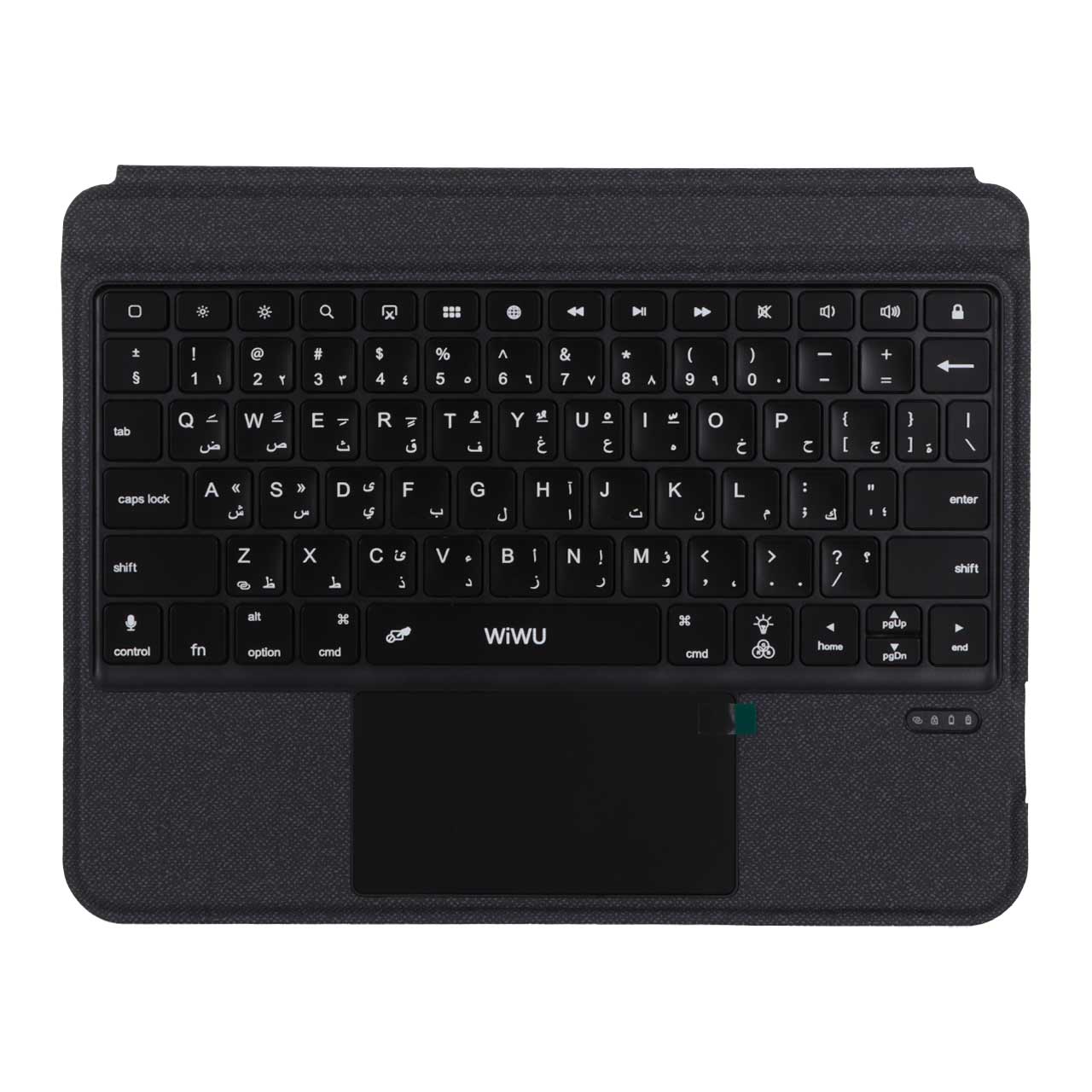کاور کیبورد دار بی سیم iPad 12.9 اینچ Wiwu مدل MAG TOUCH - مشکی