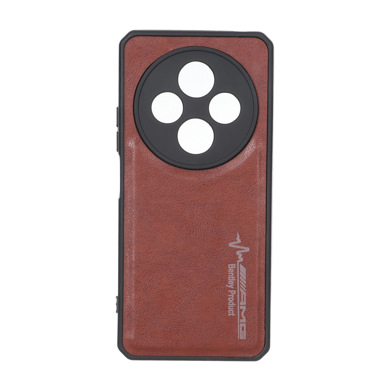 قاب طرح چرم AMG محافظ لنزدار مناسب برای Xiaomi Redmi 14C و Redmi A4 و Poco C75