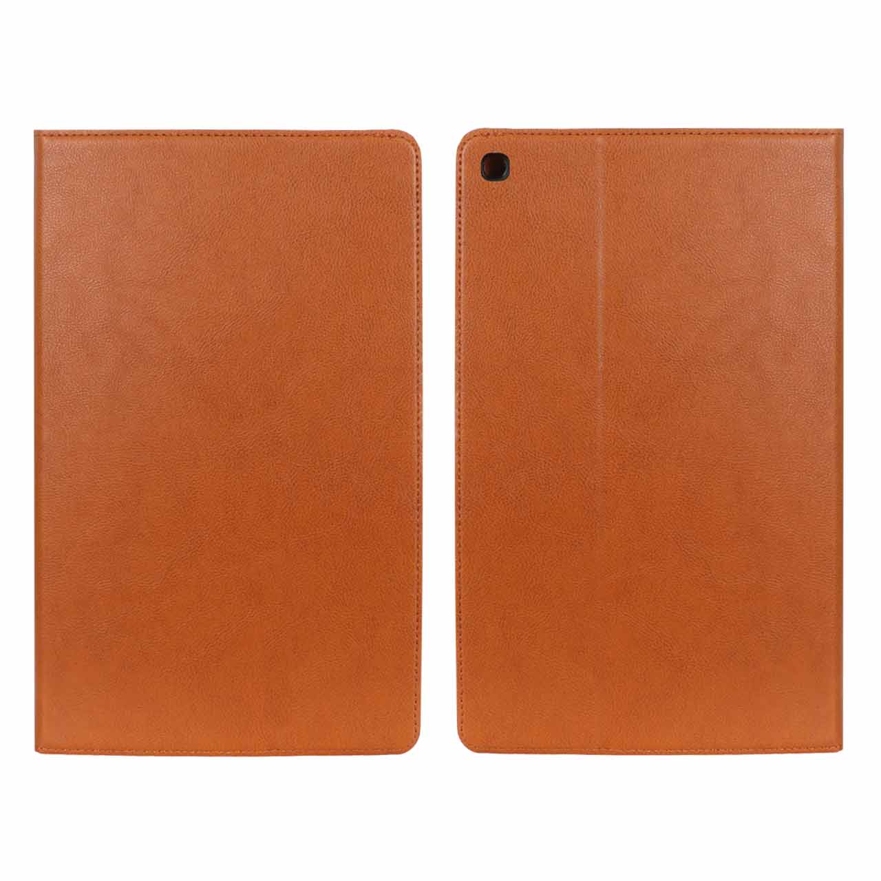 کیف تبلت ساده چرمی مناسب برای سامسونگ گلکسی تب A 10.1 2019 (SM-T515) رنگ عسلی