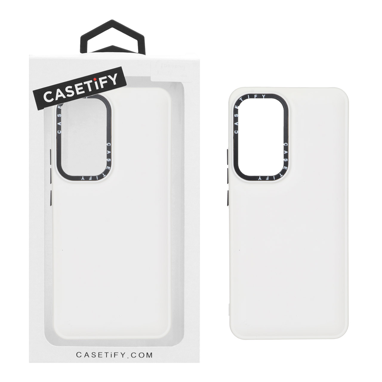 قاب پافر ساده Casetify سفید مناسب برای شیائومی می ۱۲ تی / می ۱۲ تی پرو / ردمی K50
