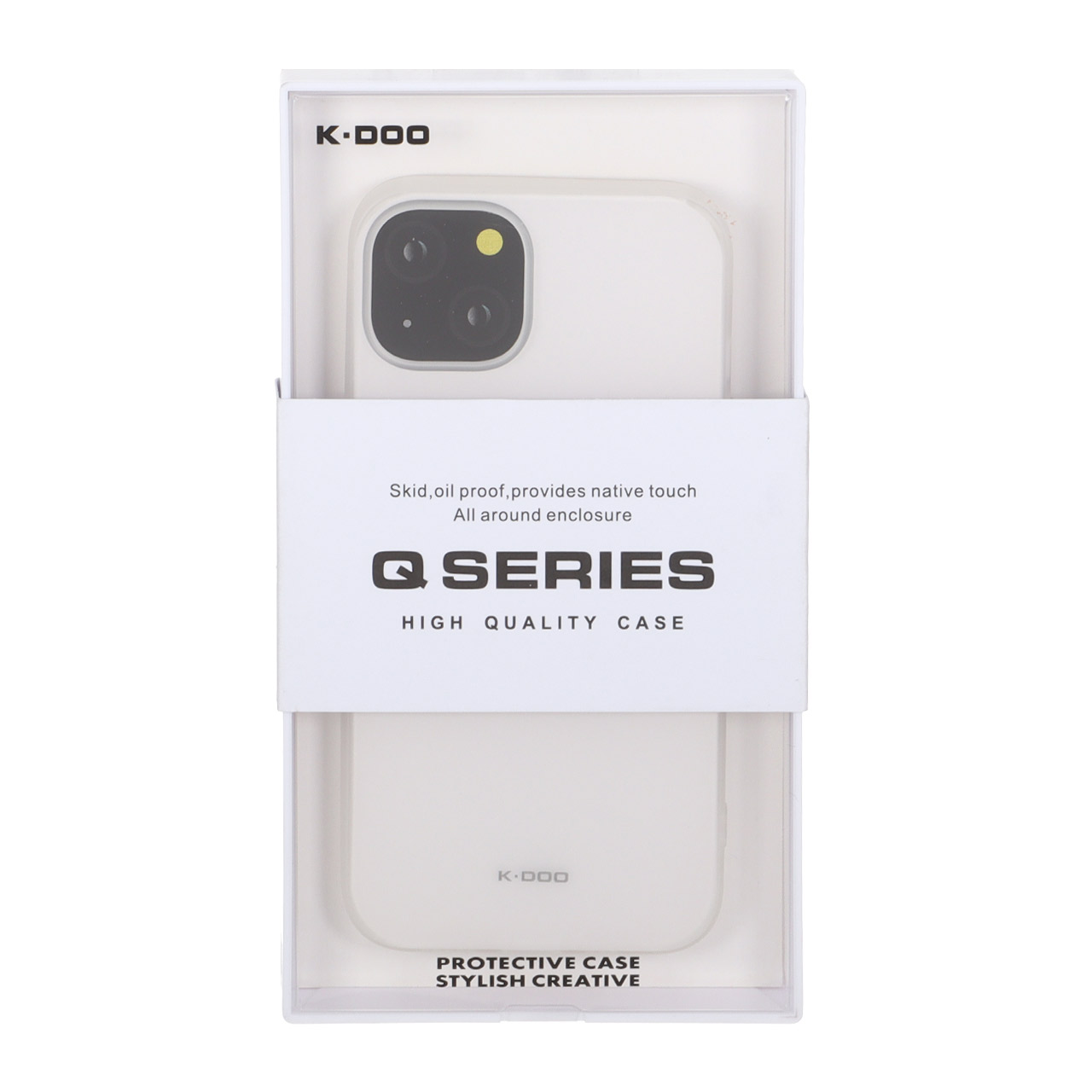 قاب Original KZDoo Q Series مدل Apple iPhone 13 / iPhone 14 - سفید