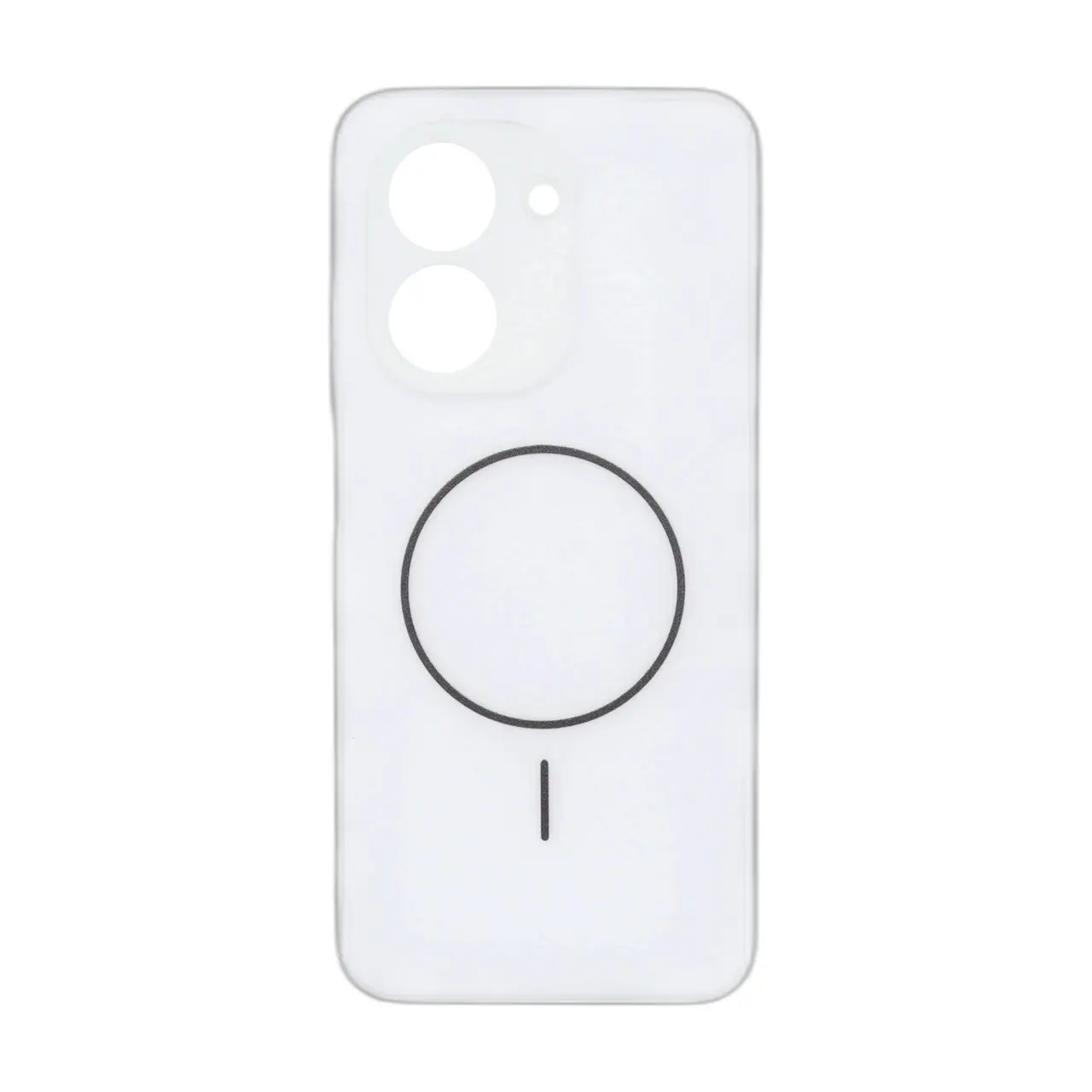 قاب دو لایه طرح مگ سیف محافظ لنز مات مناسب برای شیائومی Redmi A5 و Poco C71