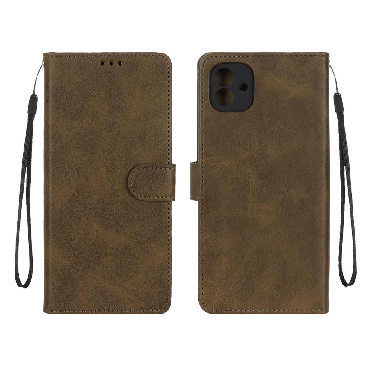 کیف کلاسوری مگنتی طرح چرم MNC مناسب برای سامسونگ Galaxy A04 و M13 5G