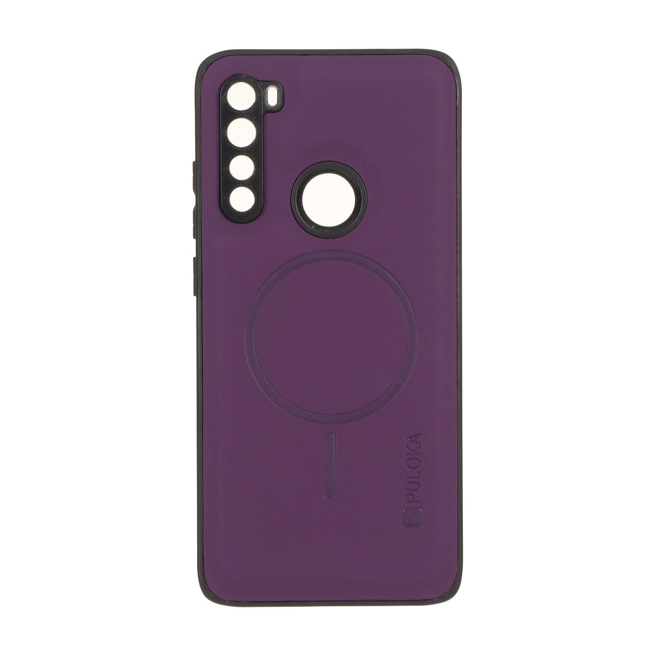 قاب Puloka جیر طرح مگ سیف Slim محافظ لنزدار Xiaomi Redmi Note 8 - بنفش
