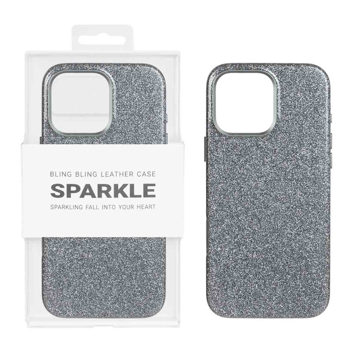 قاب KDoo SPARKLE شاین خاکستری مناسب برای آیفون ۱۶ پرو مکس