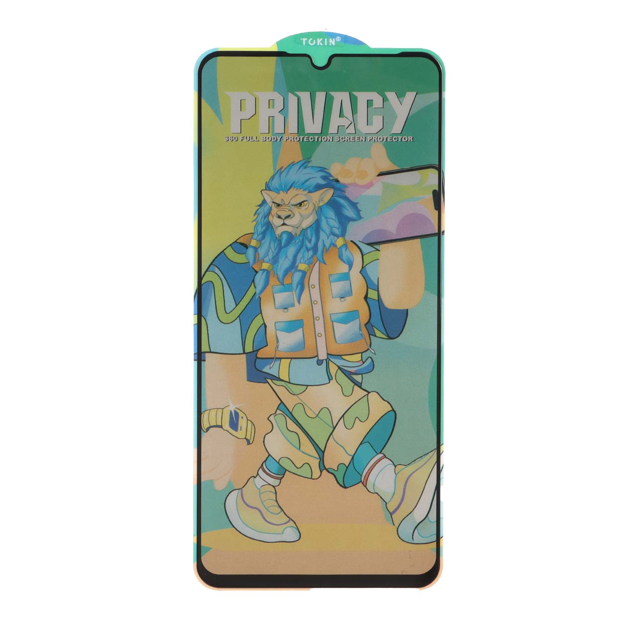 محافظ صفحه نمایش شیشه ای Tokin Privacy مناسب برای شیائومی Redmi 14C و مدل‌های هم‌خانواده