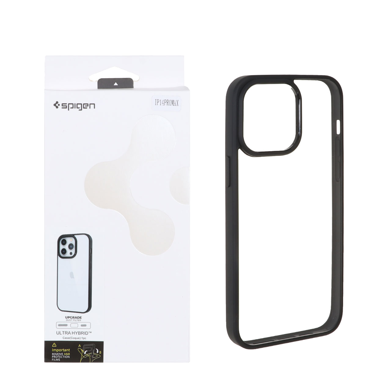قاب Ultra Hybrid Spigen با توری اسپیکر فلزی مناسب برای آیفون 14 پرو مکس