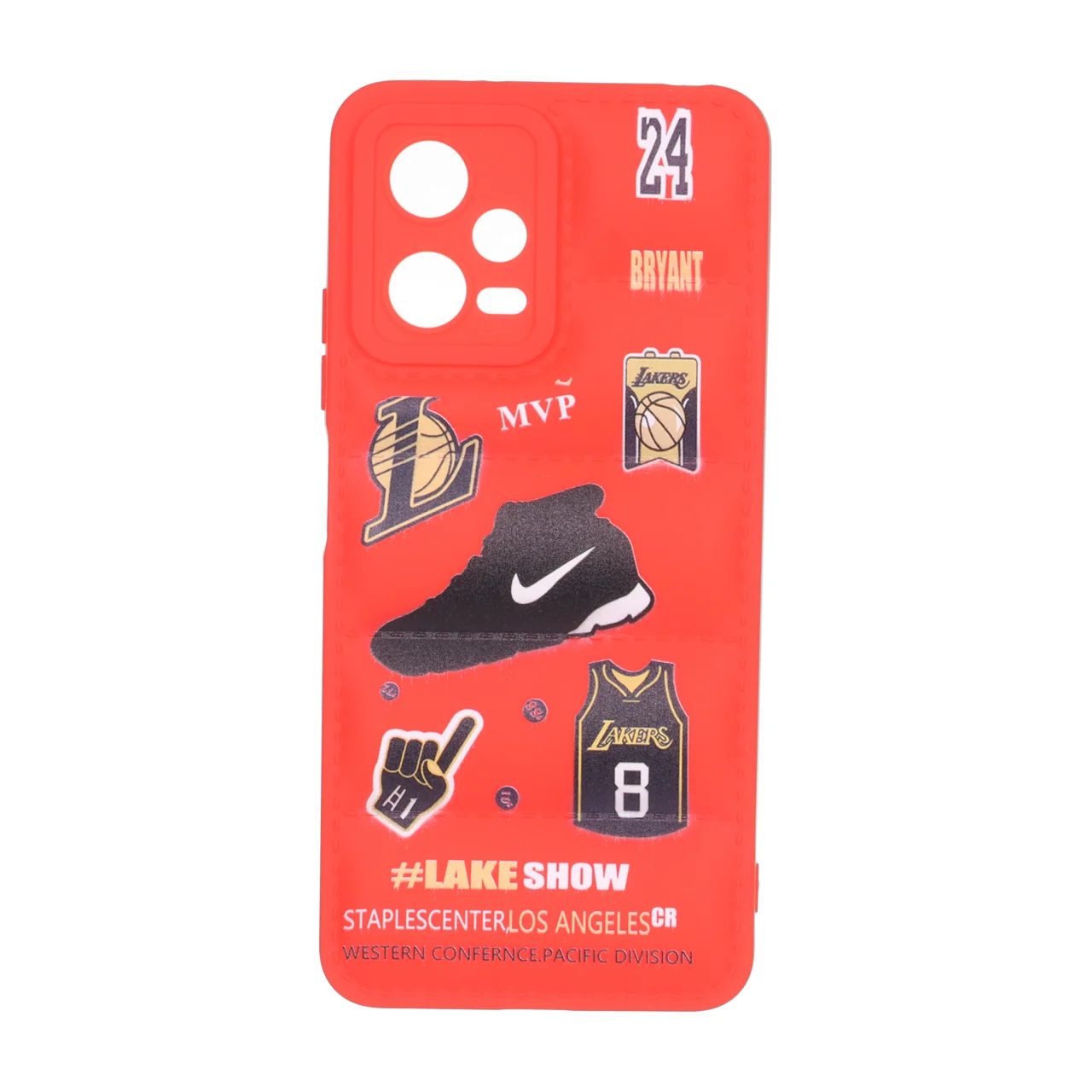 قاب پافر طرح بسکتبال Lakers و Kobe Bryant مناسب برای شیائومی ردمی نوت 12 5G و پوکو X5 5G