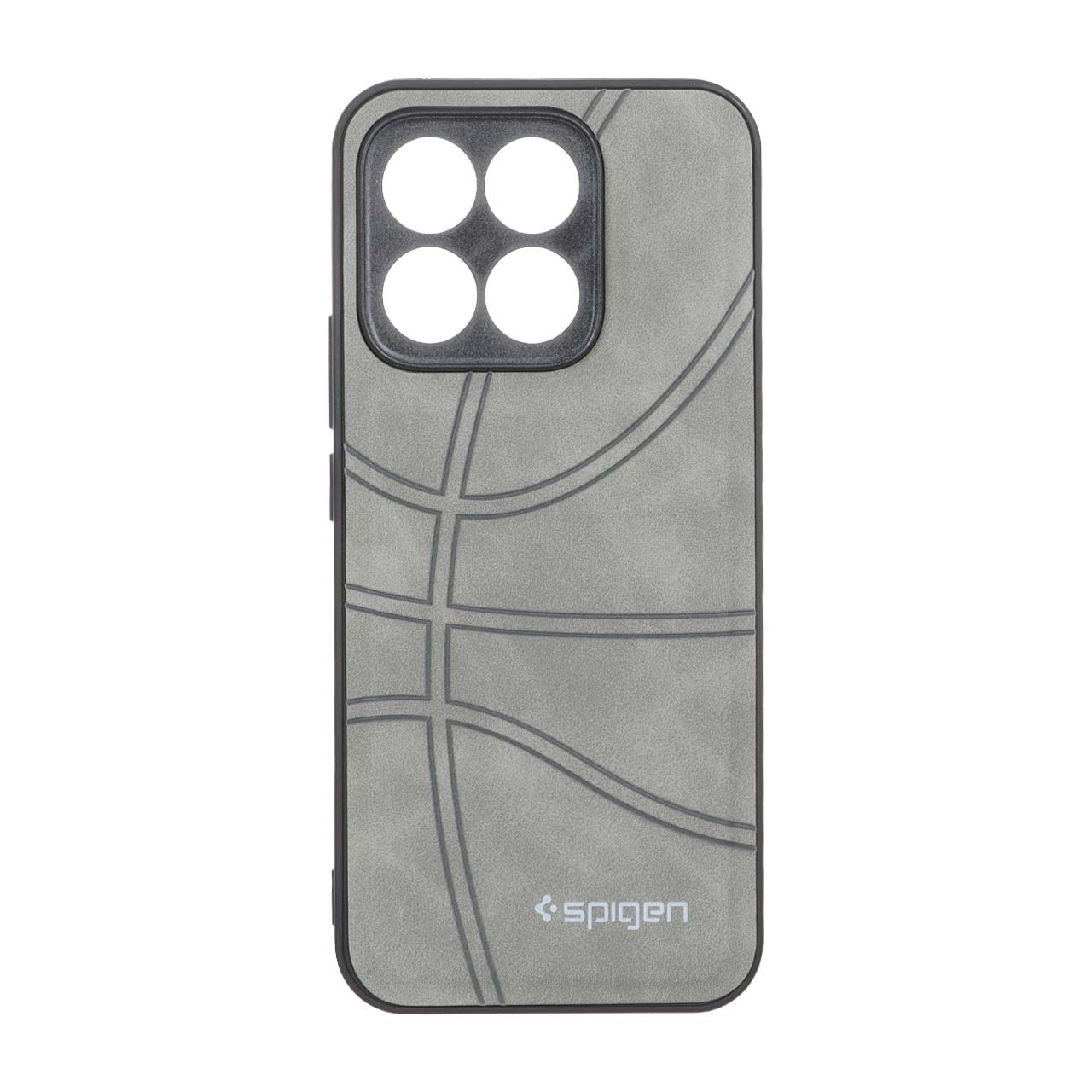 قاب طرح جیر Spigen بسکتبالی طوسی مناسب برای آنر X8c