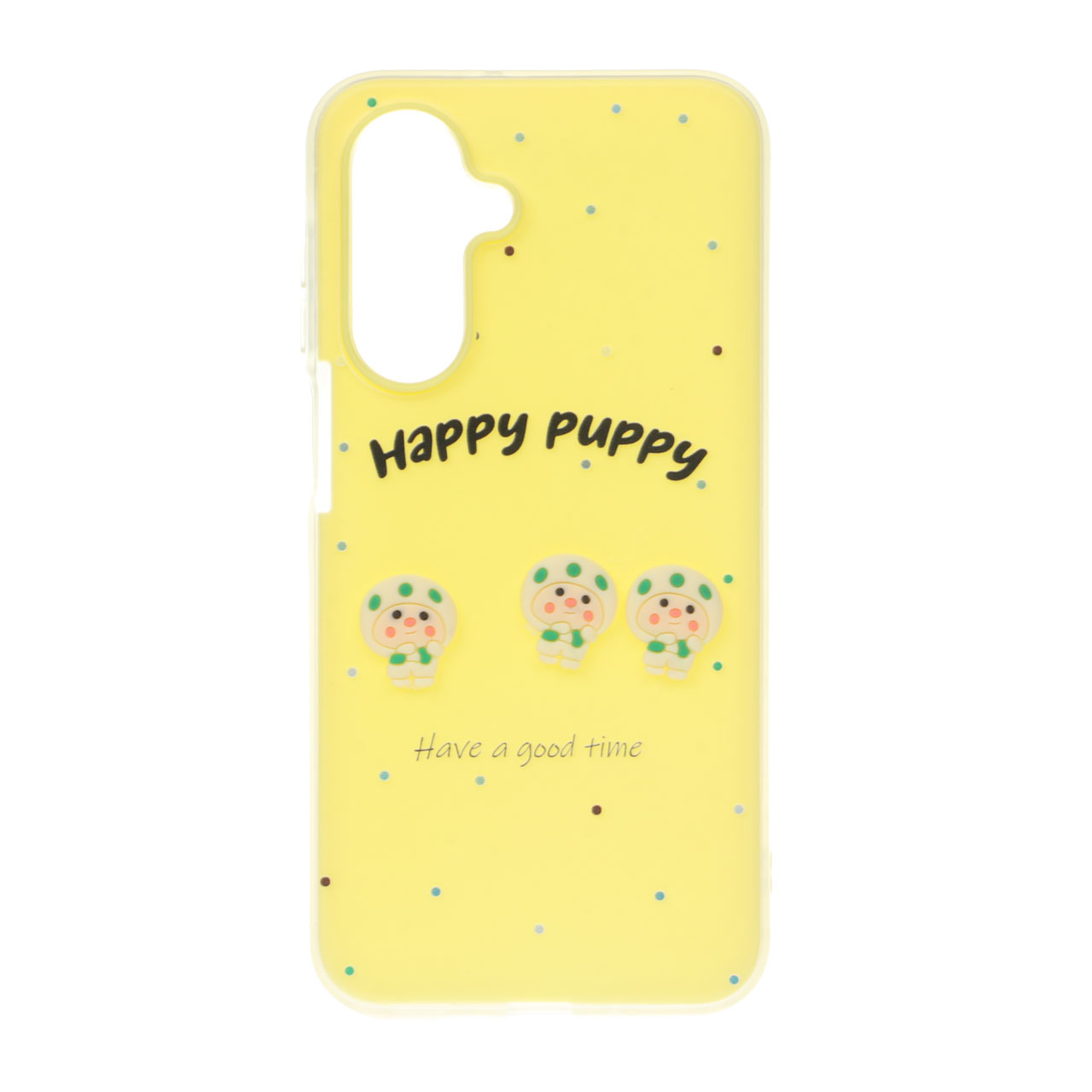 قاب طرح Puppy دو لایه عروسک برجسته مناسب برای سامسونگ گلکسی A17 و A26