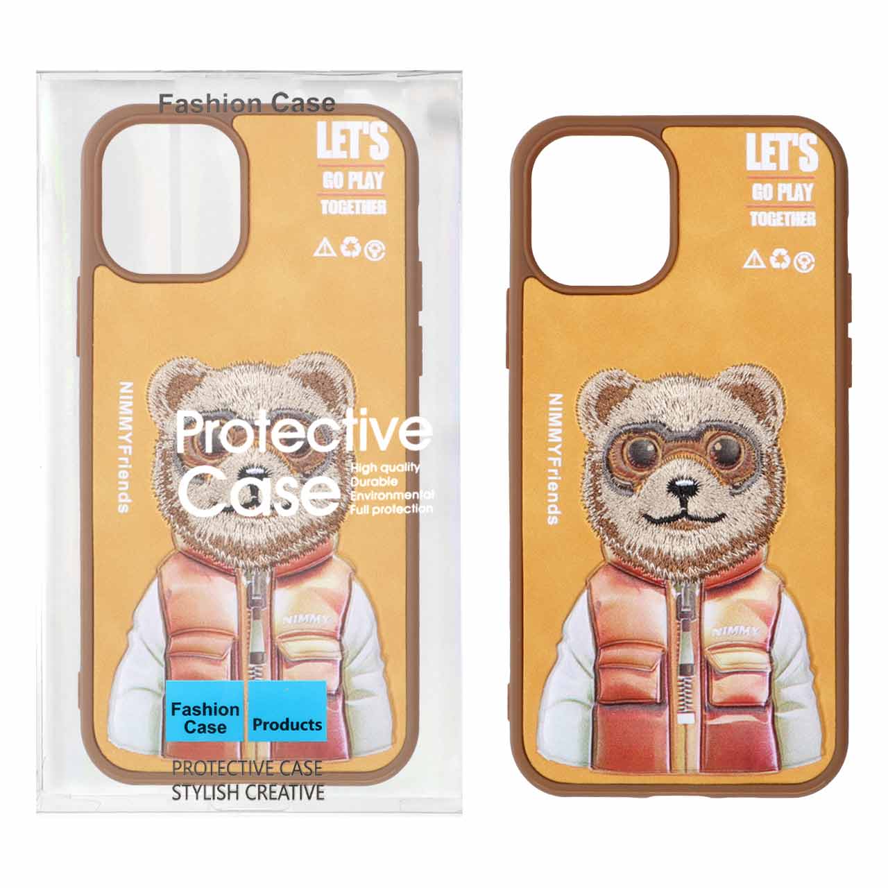 قاب Nimmy گلدوزی برجسته Apple iPhone 11 Pro - طرح 44