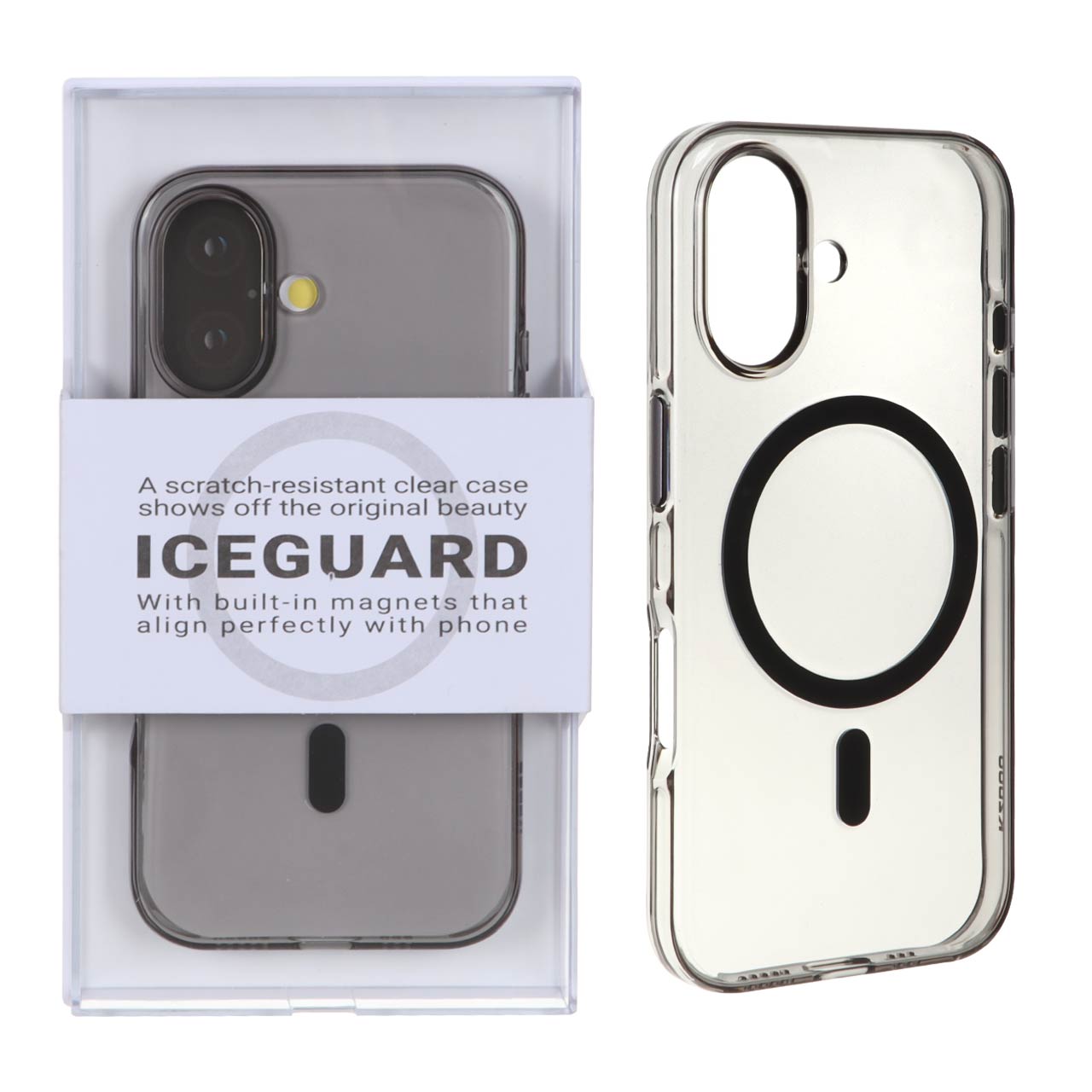 قاب مگ سیف KDoo ICEGUARD شفاف مناسب برای آیفون 16