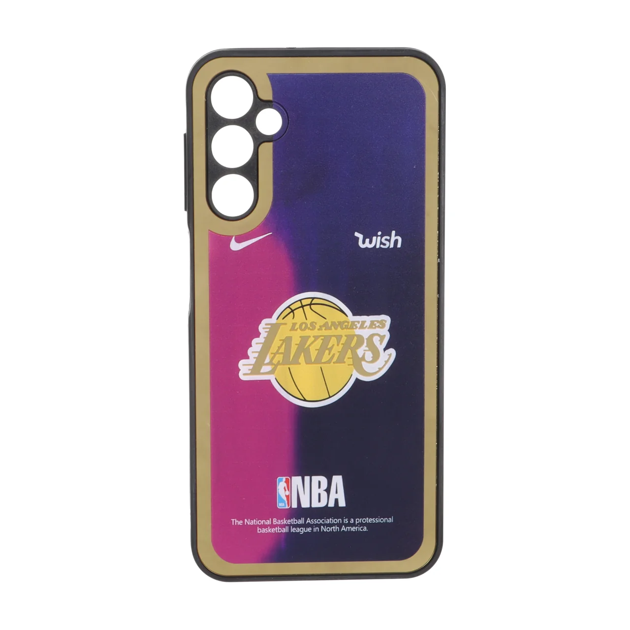 قاب طرح LA Lakers و NBA دور طلایی مناسب برای سامسونگ گلکسی A24