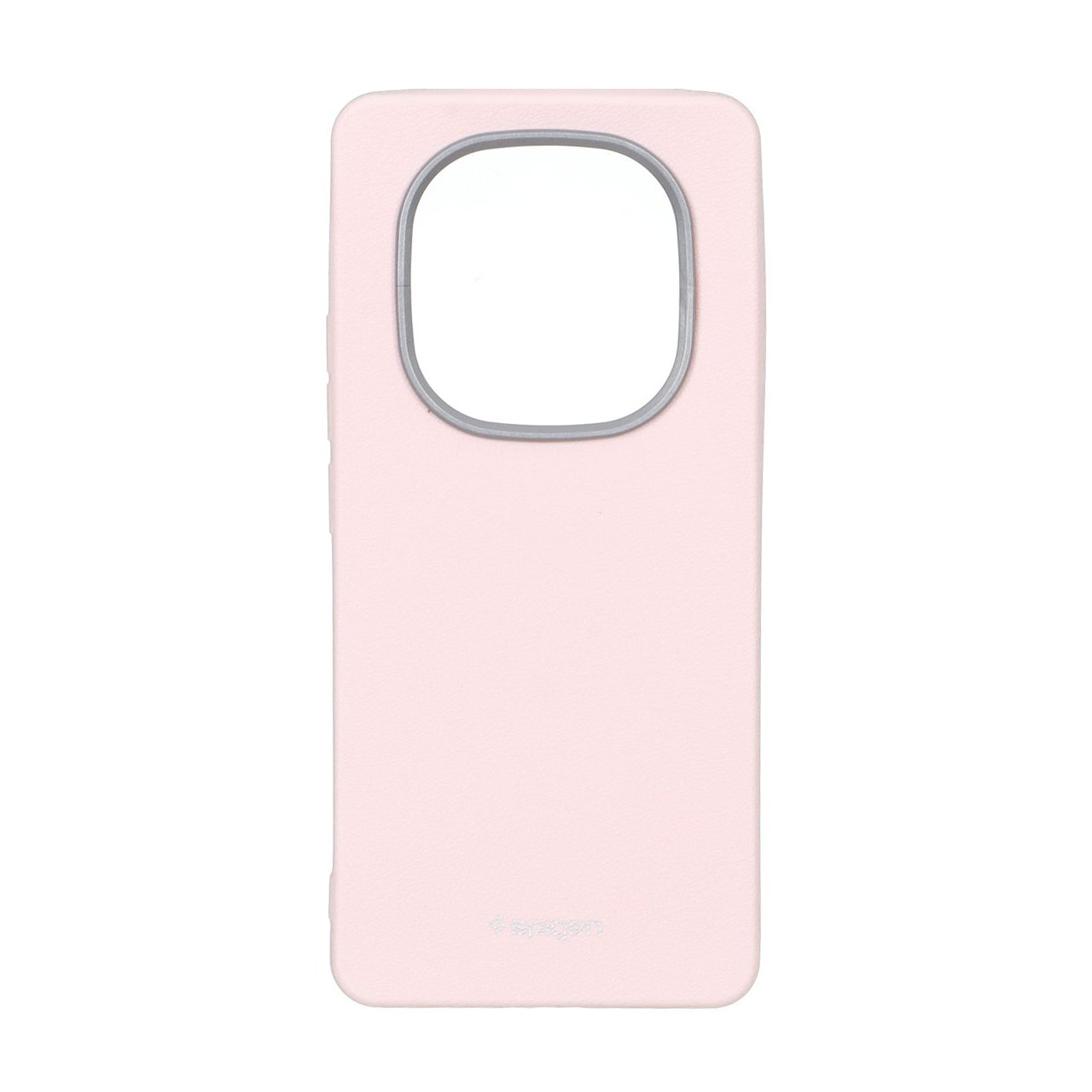 قاب طرح Texture لوگودار Spigen صورتی مناسب برای شیائومی ردمی نوت ۱۴ پرو 5G، ردمی نوت ۱۴ پرو پلاس 5G و پوکو ایکس ۷ 5G