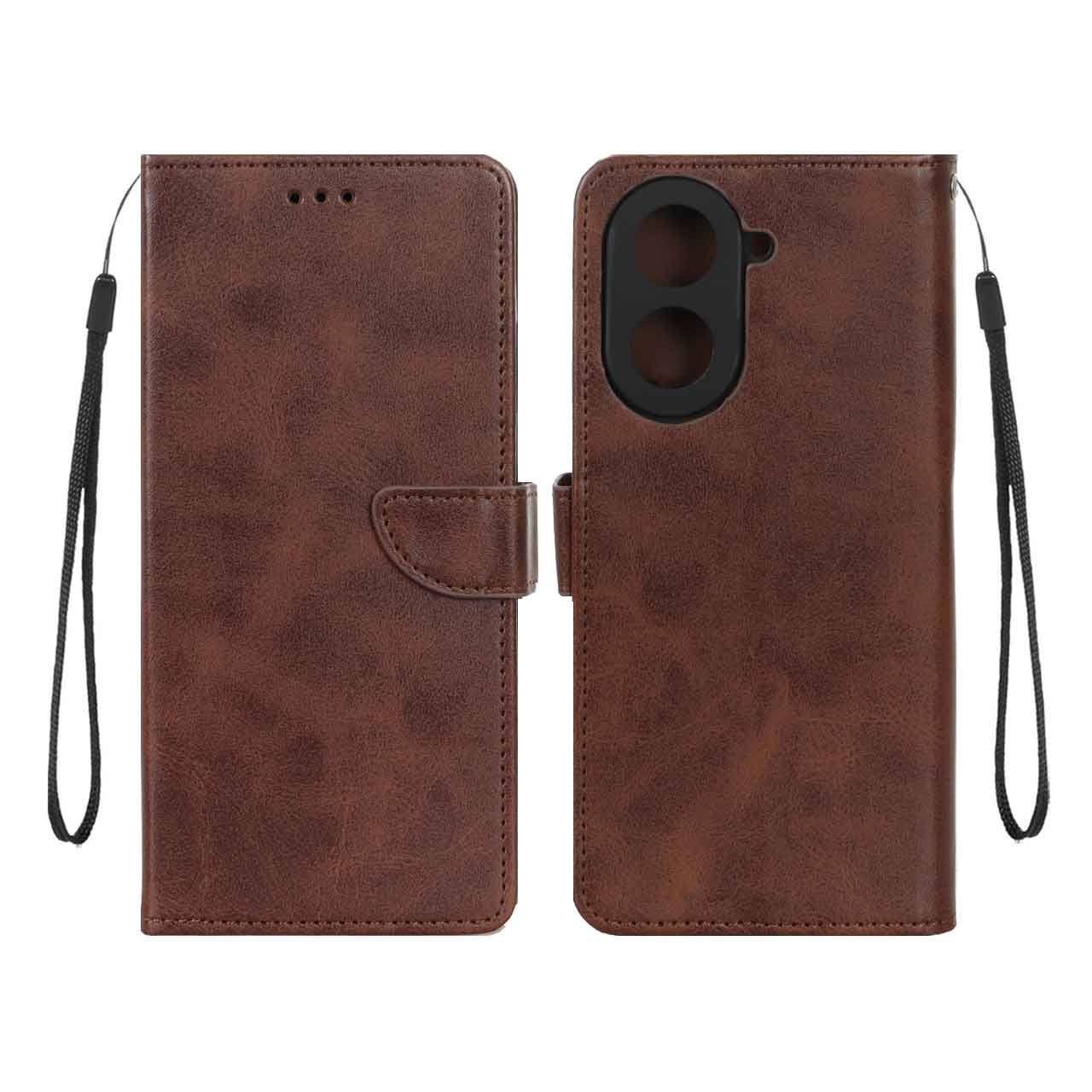 کیف چرمی مگنتی محافظ لنز مناسب برای شیائومی ردمی A5 / پوکو C71