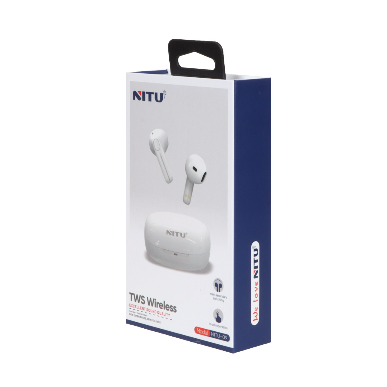 هندزفری بلوتوثی NITU مدل NITU-09 سفید