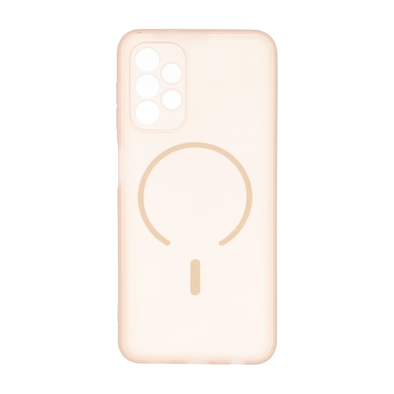 قاب ژله ای مات طرح مگ سیف Power محافظ لنزدار Samsung Galaxy A13 4G - نسکافه ای