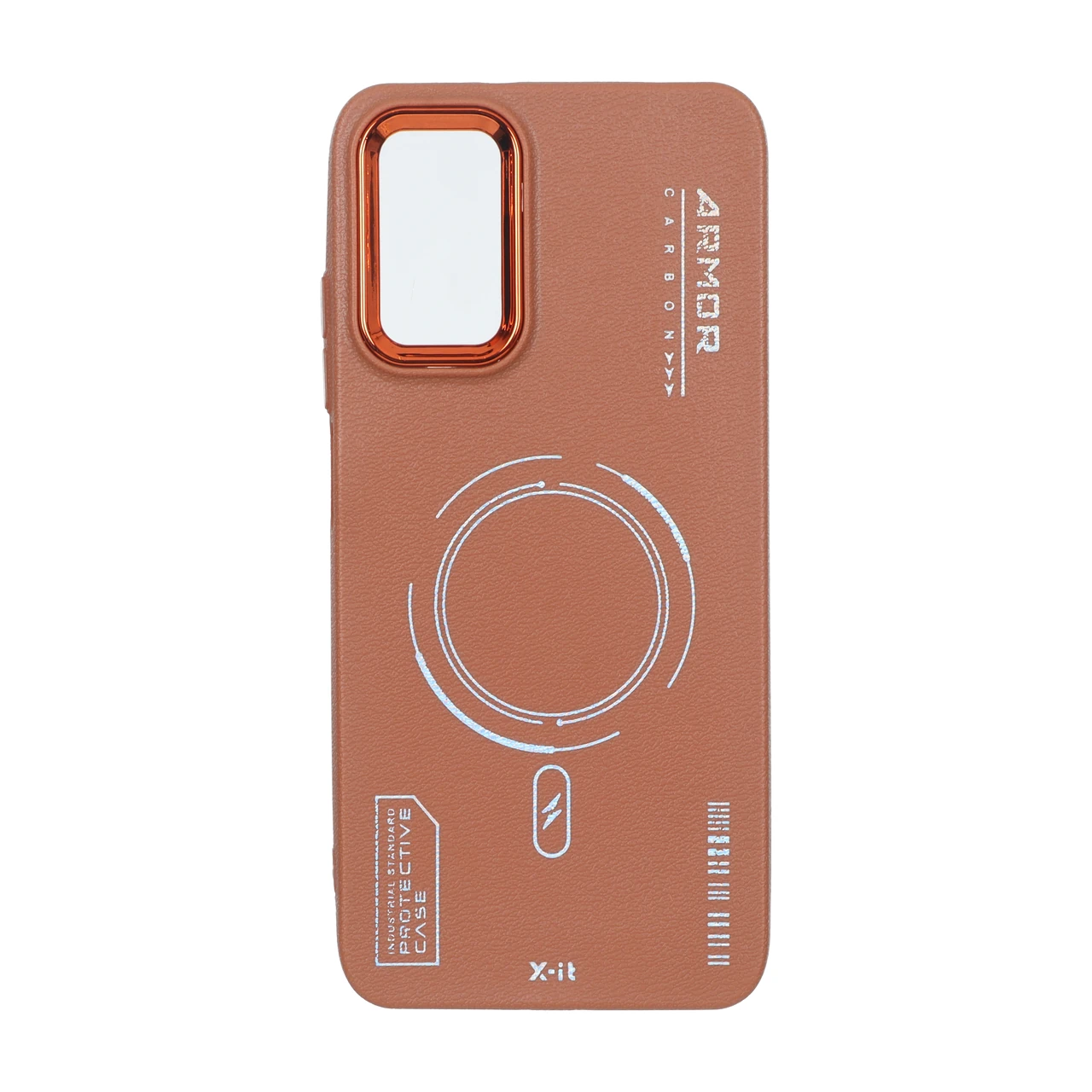 قاب Armor لنز متال Texture طرح مگ سیف مناسب برای شیائومی Poco M3 و Redmi 9T