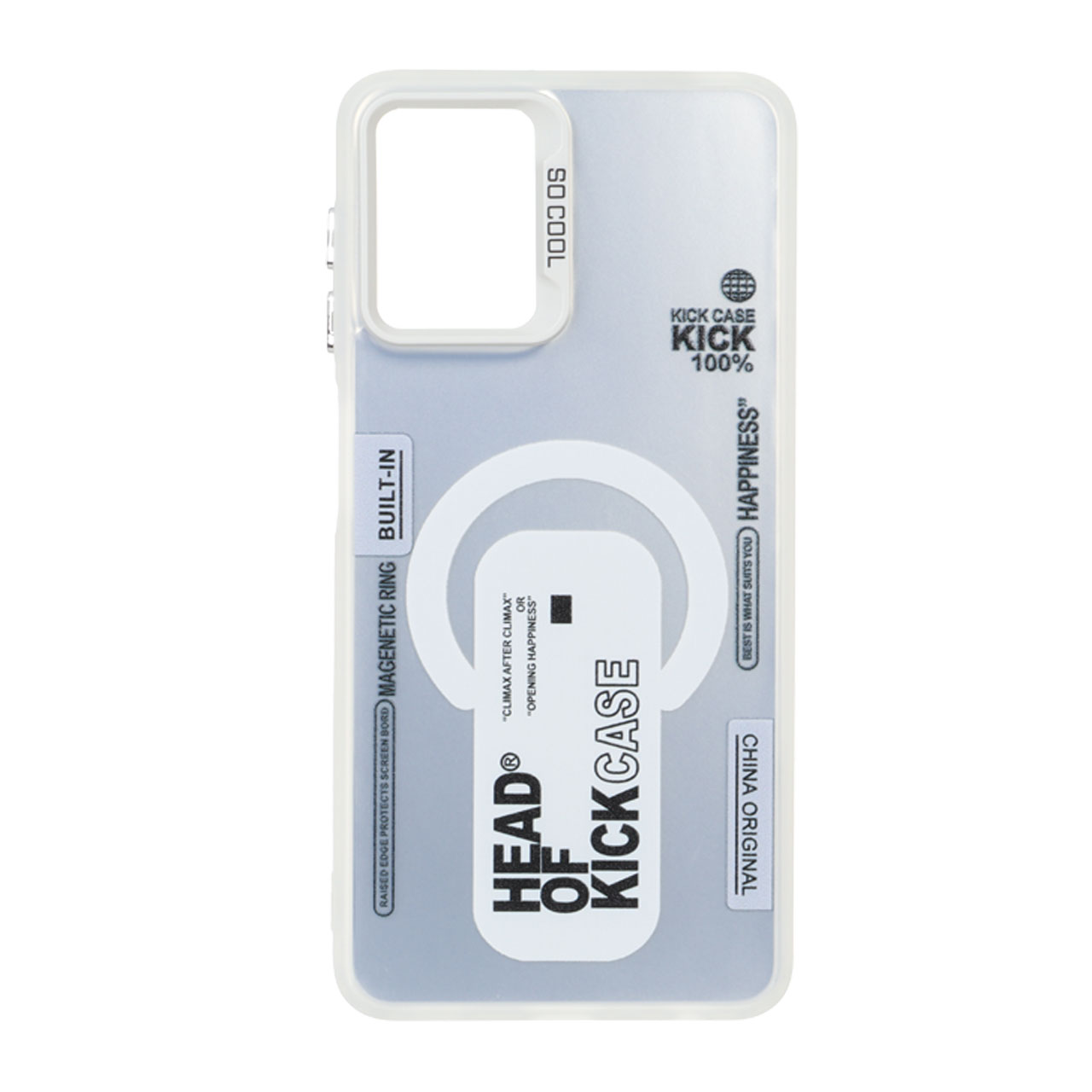 قاب SO COOL طرح مگ سیف Kick Case مناسب برای سامسونگ گلکسی A22 فورجی / M32 فورجی / F22