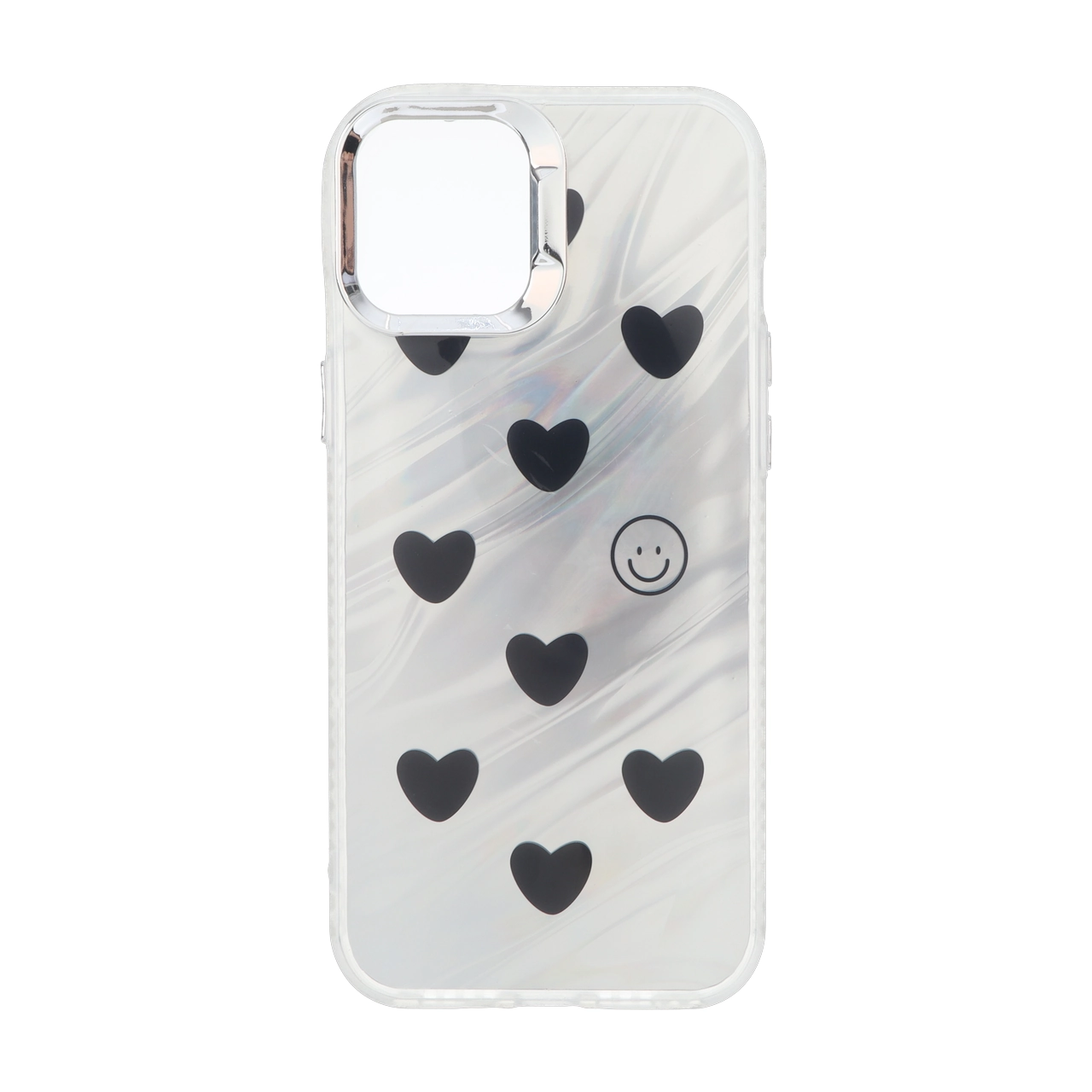 قاب Pucker هفت رنگ دور ژله ای مات لنز کروم Apple iPhone 12 Pro Max - طرح 350
