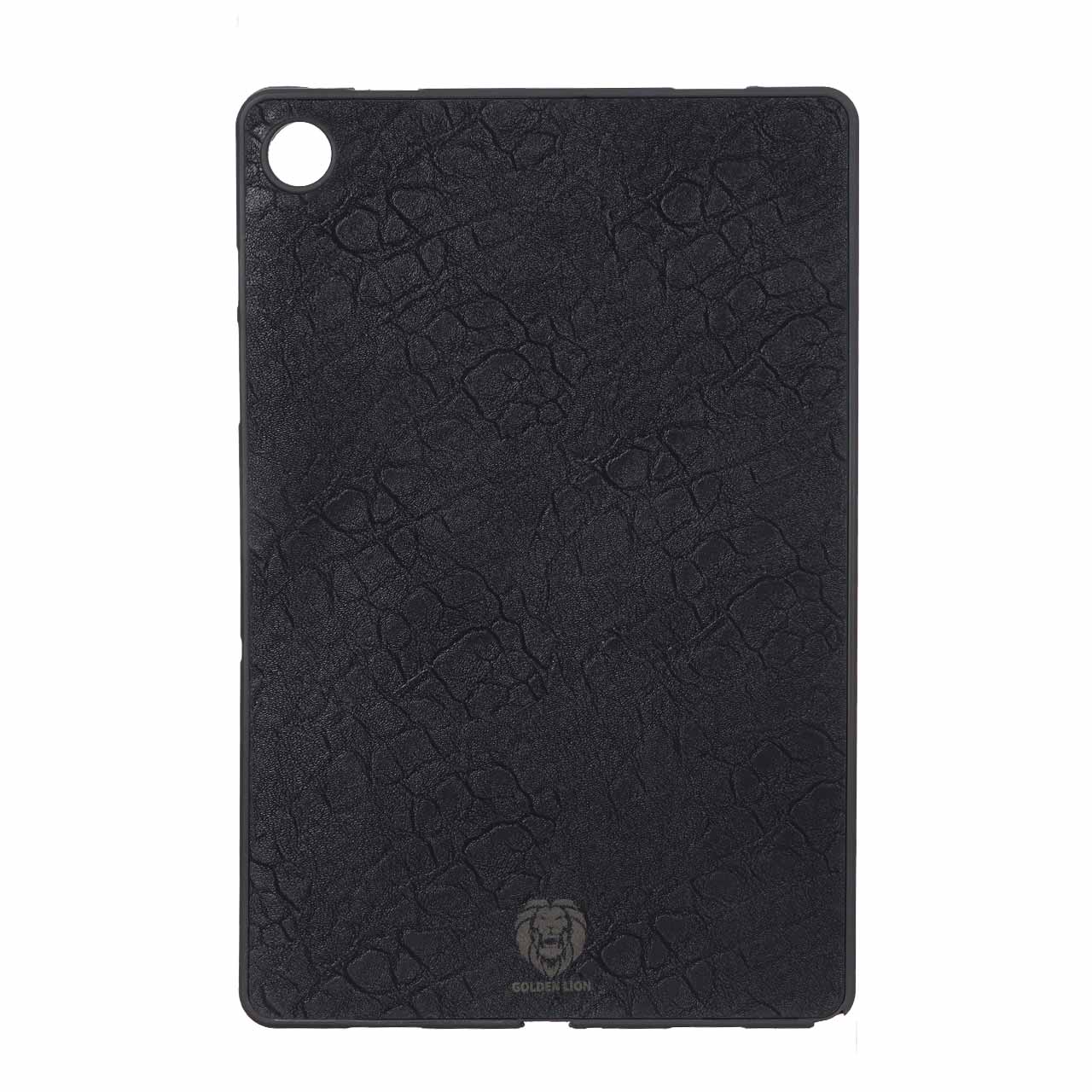 قاب تبلت چرمی طرح Golden Lion مناسب برای سامسونگ گلکسی Tab A9 Plus