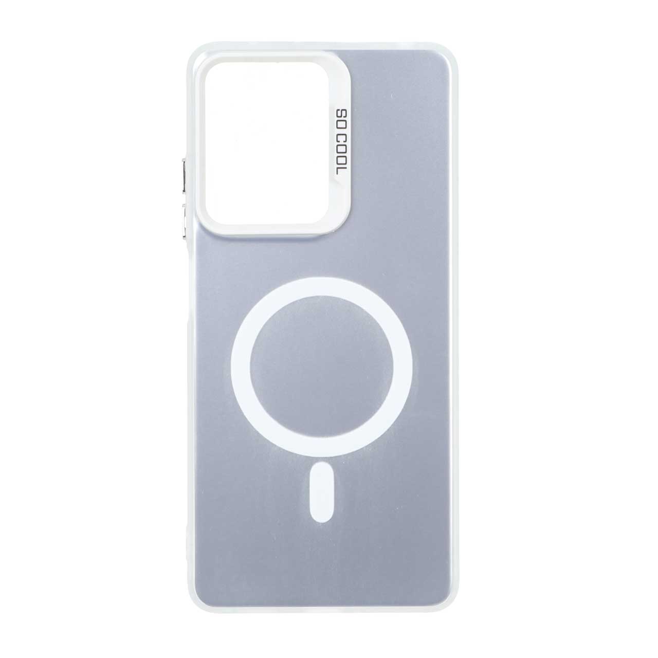 قاب SO COOL براق طرح مگ سیف مناسب برای شیائومی ردمی نوت 12 پرو 5G و پوکو X5 پرو 5G - سفید