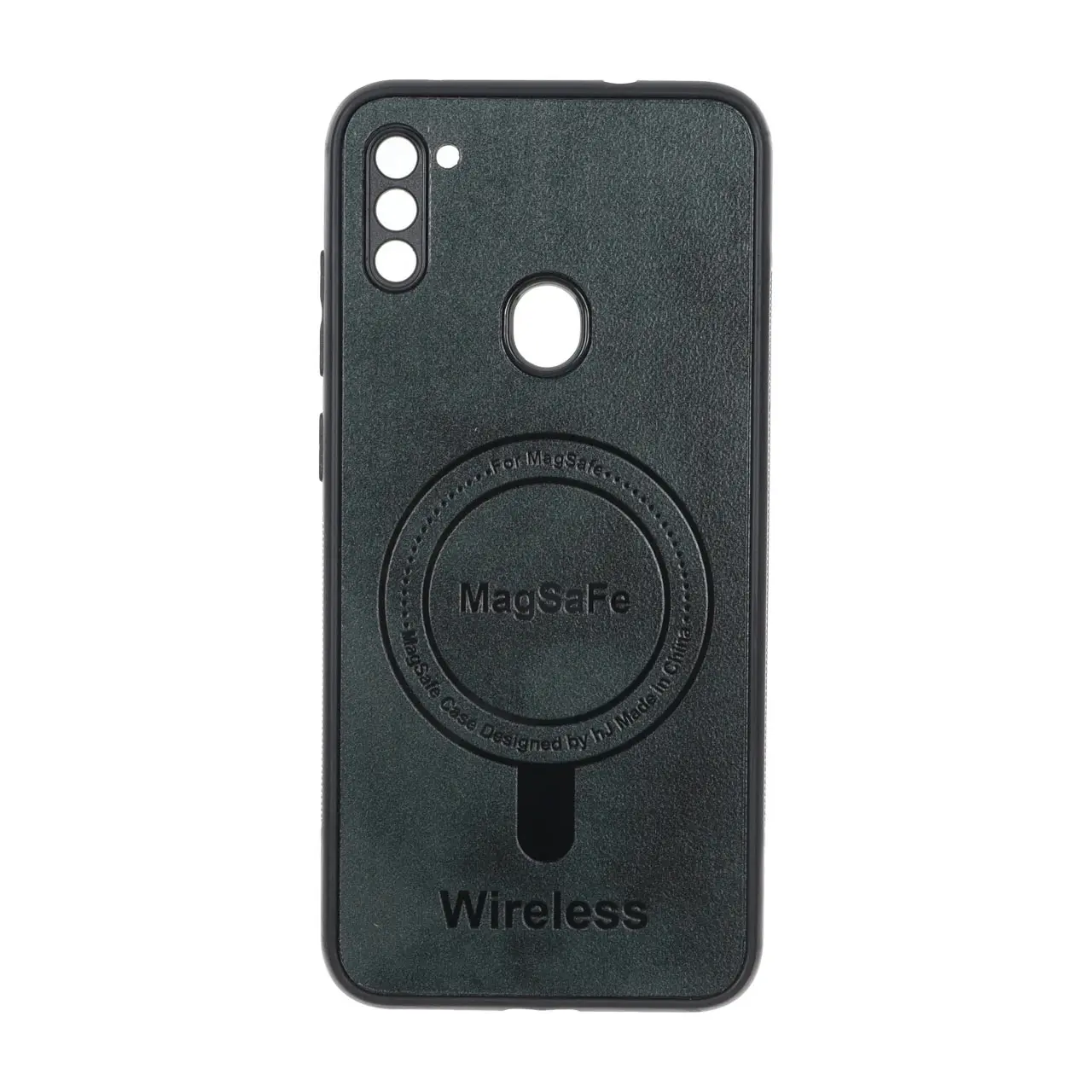 قاب Wireless طرح مگ سیف محافظ لنز برجسته مناسب برای سامسونگ گلکسی A11 و M11