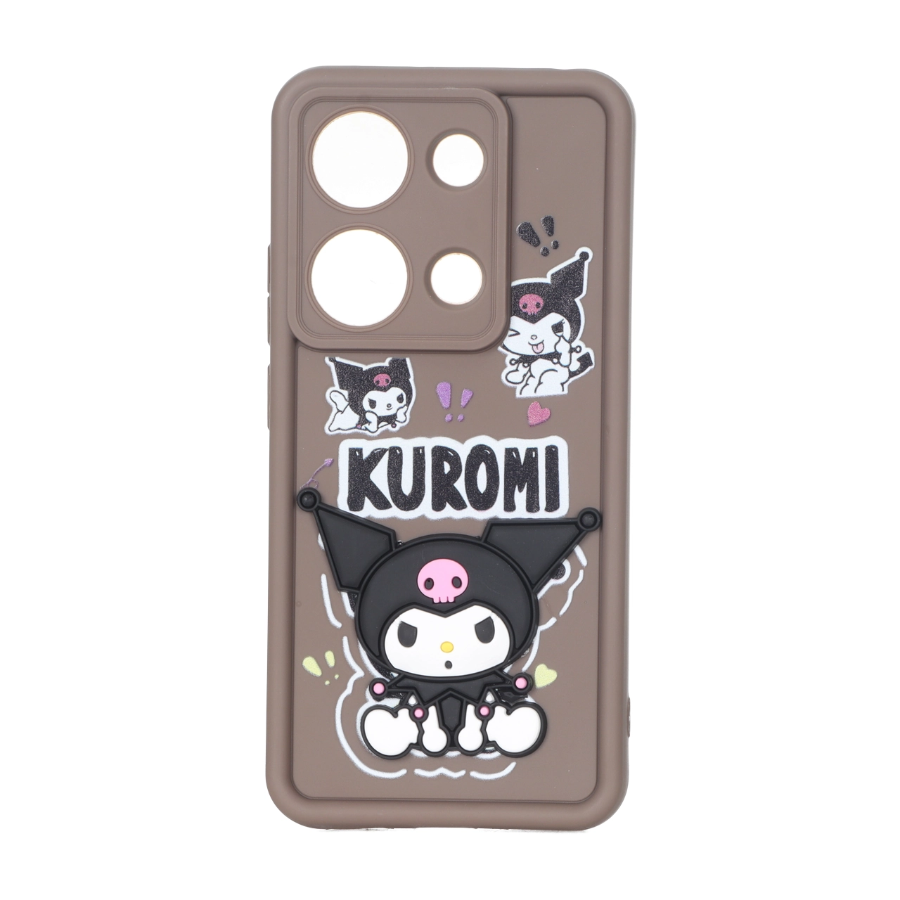 قاب Solid Case عروسکی برجسته Xiaomi Redmi Note 14S / Note 13 Pro 4G / Poco M6 Pro 4G - کد 63