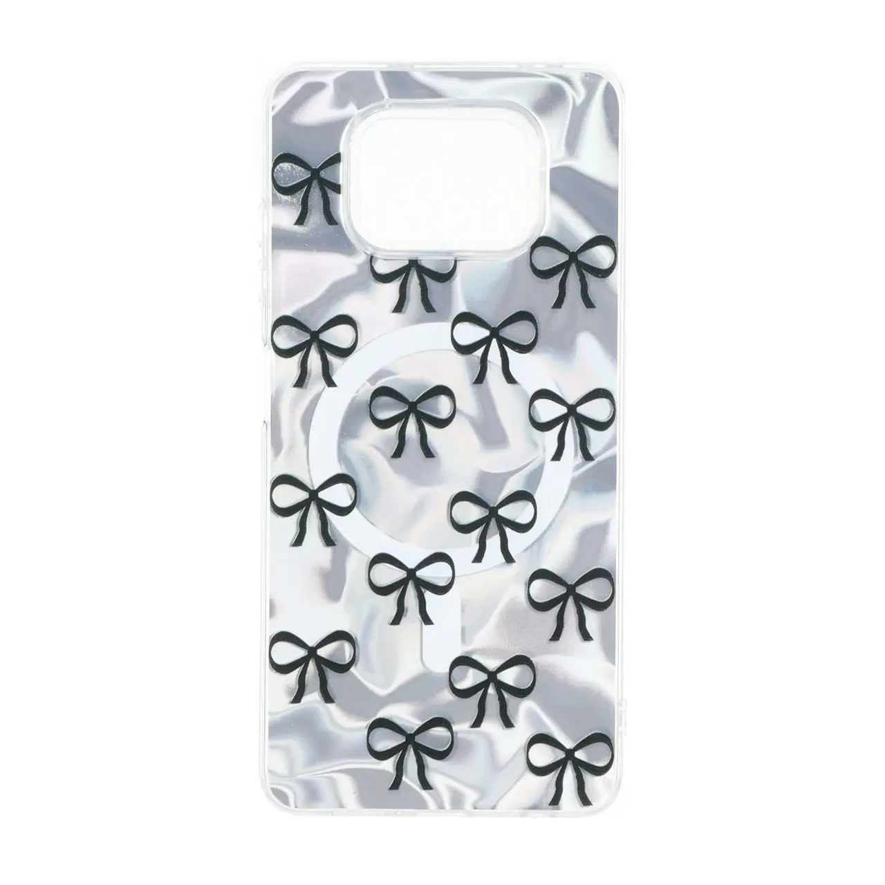 قاب طرح Silver Cloud مگ سیف مناسب برای شیائومی پوکو ایکس 3، پوکو ایکس 3 پرو و پوکو ایکس 3 NFC