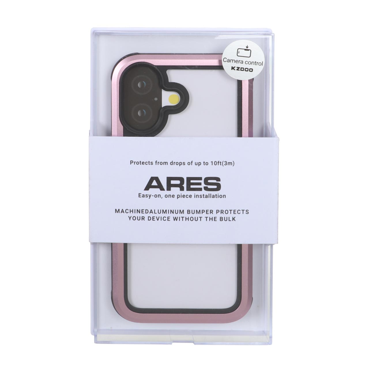 قاب Original KZDoo Ares مدل Apple iPhone 17 - صورتی