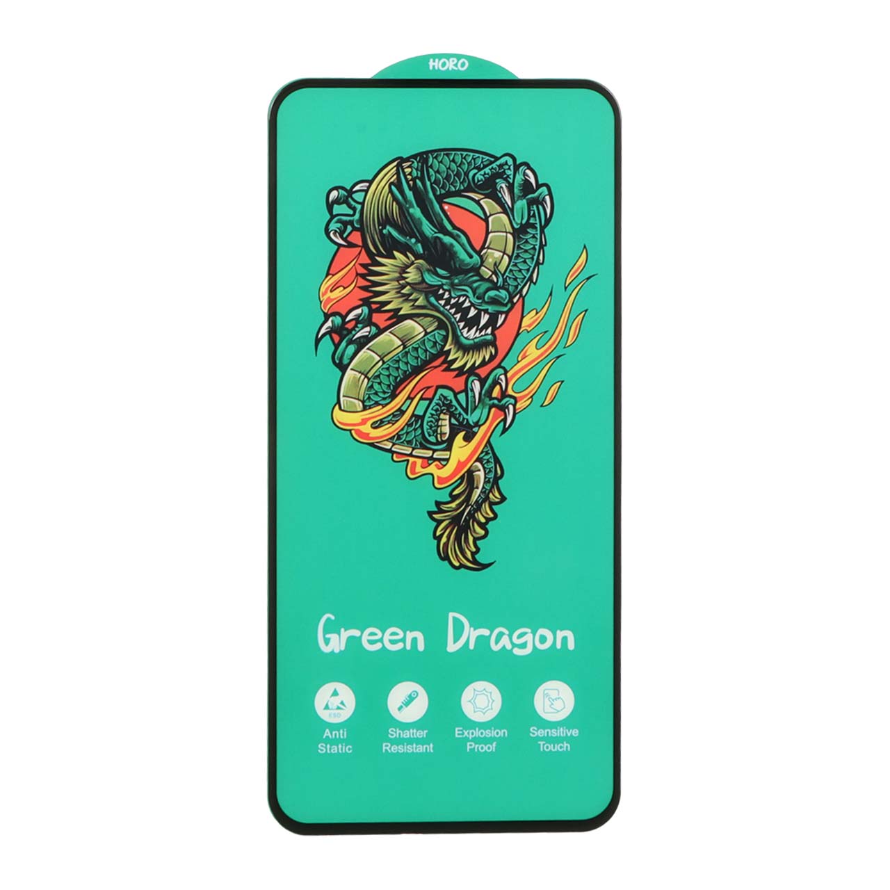 محافظ صفحه نمایش شیشه ای Full Cover Anti Static Horo مدل Samsung Galaxy S23 FE / A54 / Honor 400 (بدون پک)