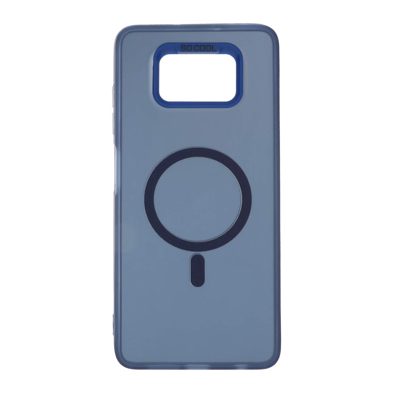 قاب SO COOL براق طرح مگ سیف آبی مناسب برای شیائومی پوکو X3، پوکو X3 پرو و پوکو X3 NFC
