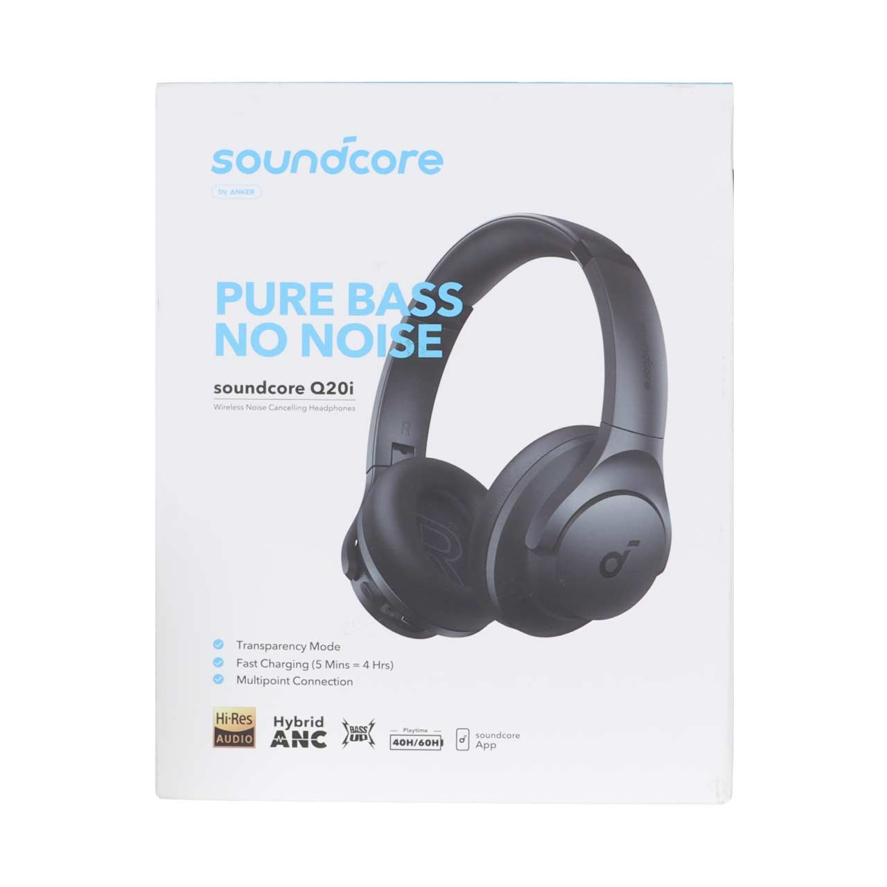 هدفون بی سیم ANKER مدل Q20i A3004 - مشکی