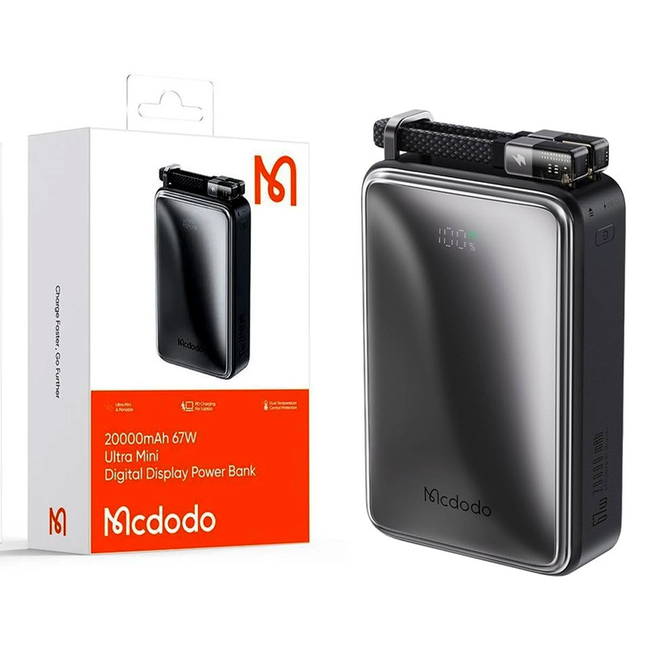 پاوربانک فست شارژ Mcdodo 20000mAh مدل MC-433 67W با گارانتی متین