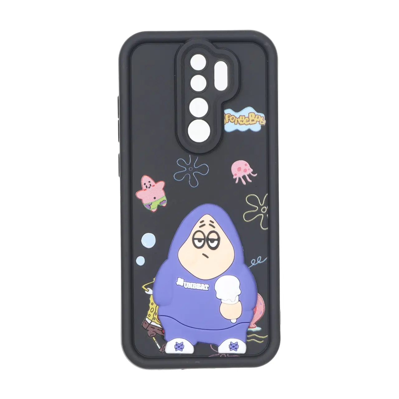 قاب طرح Solid Case پاپ سوکت عروسکی برجسته مناسب برای شیائومی Redmi Note 8 Pro