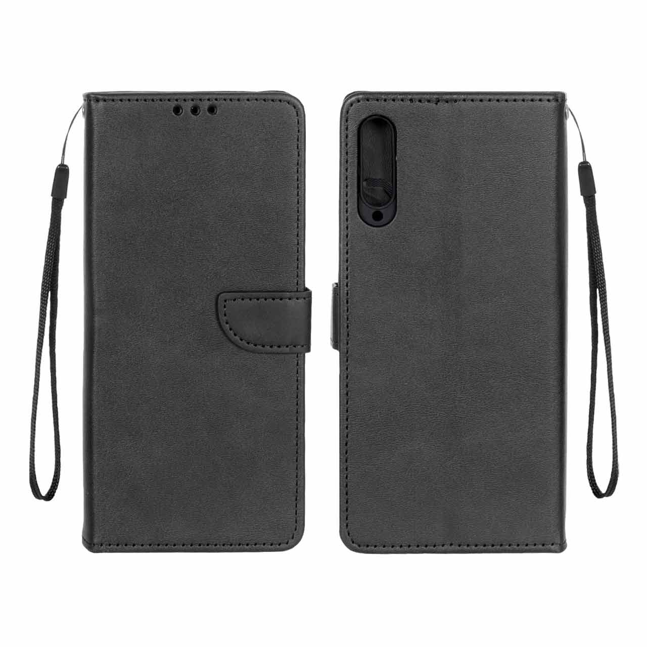 کیف چرمی مگنتی محافظ لنزدار مشکی مناسب برای Huawei Y9s / 9X Pro / Y9s New
