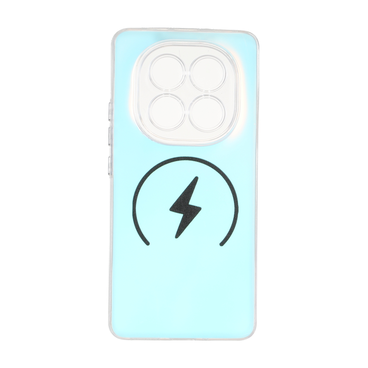 قاب SO COOL طرح مگ سیف Spark لنز شفاف هفت رنگ مناسب برای شیائومی ردمی نوت 14 پرو 5G، ردمی نوت 14 پرو پلاس 5G و پوکو X7 5G